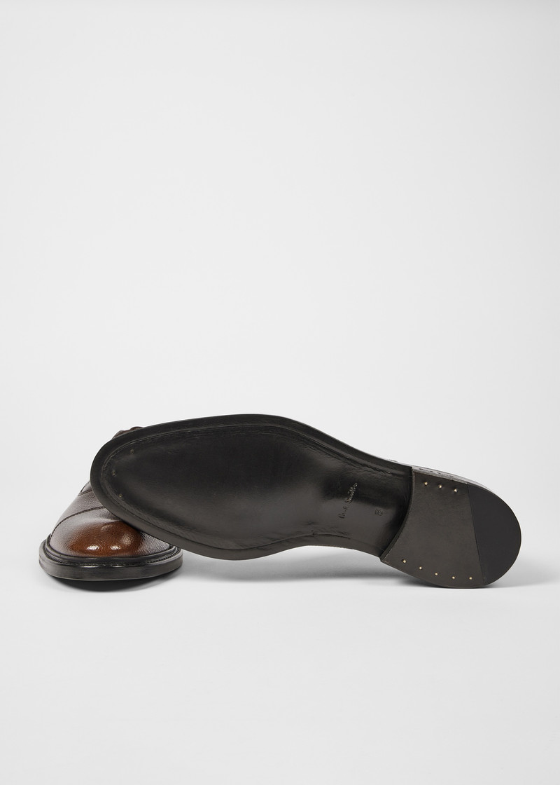 Dark Brown 'Balthazar' Shoes 5