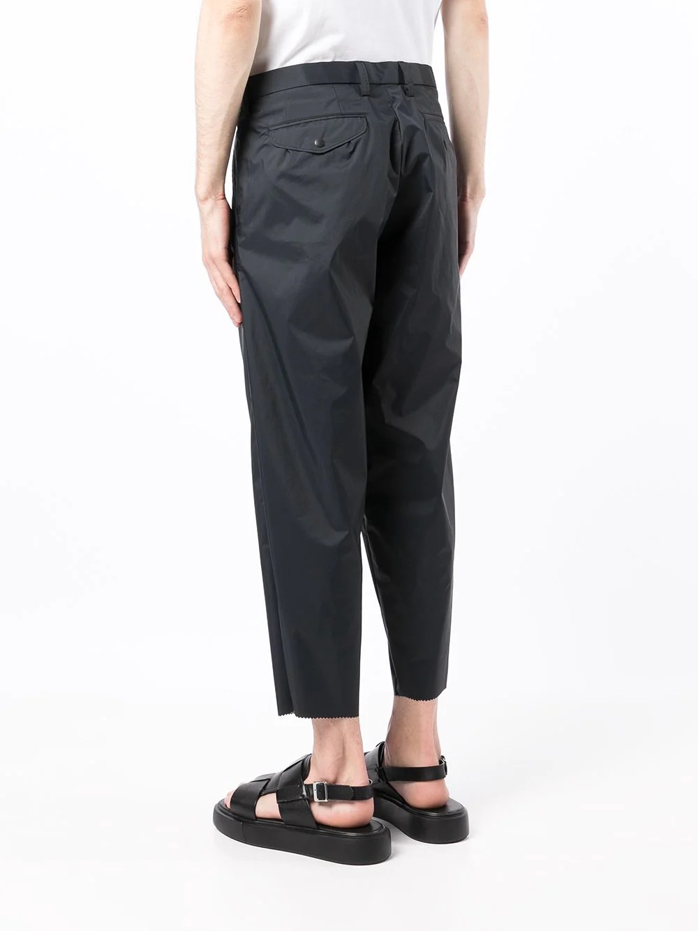 cropped cigarette trousers - 4