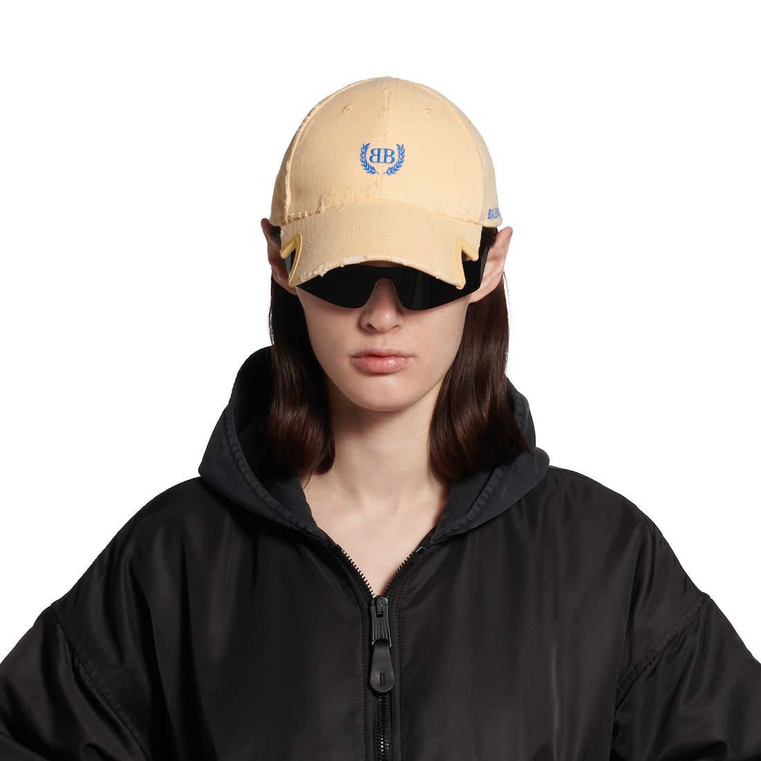 Women's Laurel Classic  Cap in Yellow/blue - 5