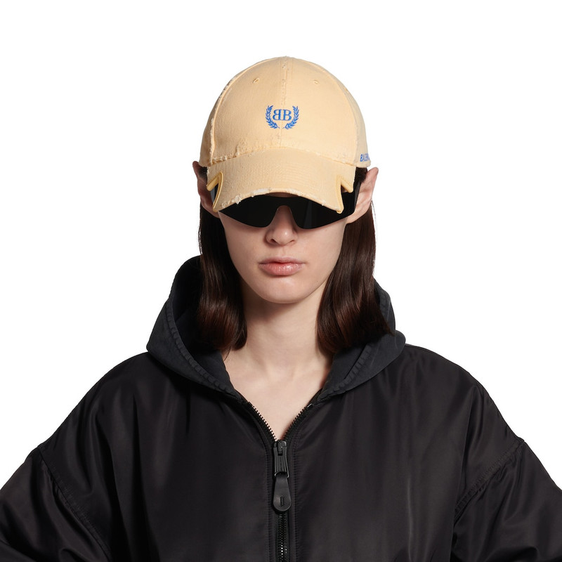 Women's Laurel Classic  Cap in Yellow/blue 5