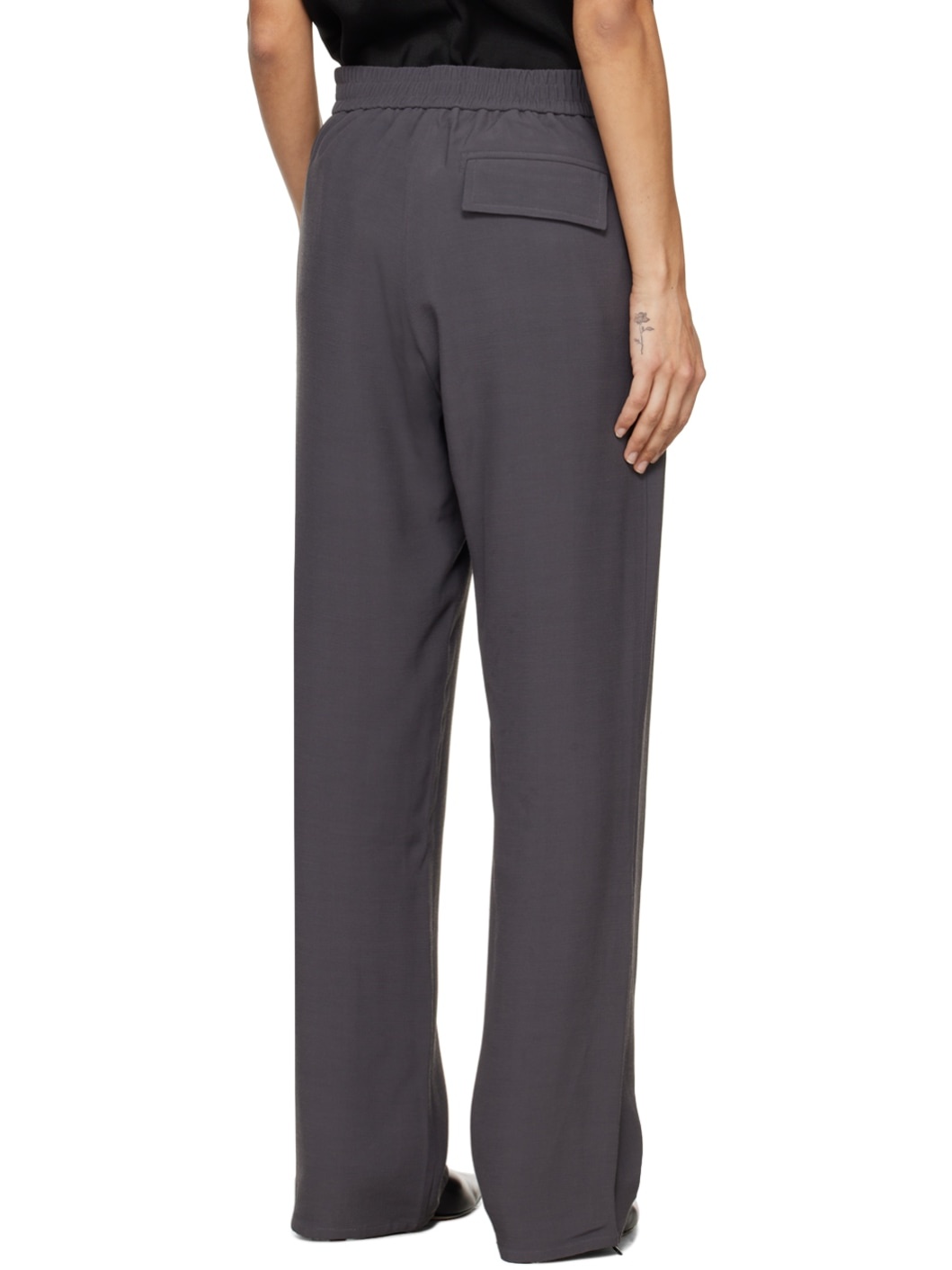 Gray Rush Trousers - 3
