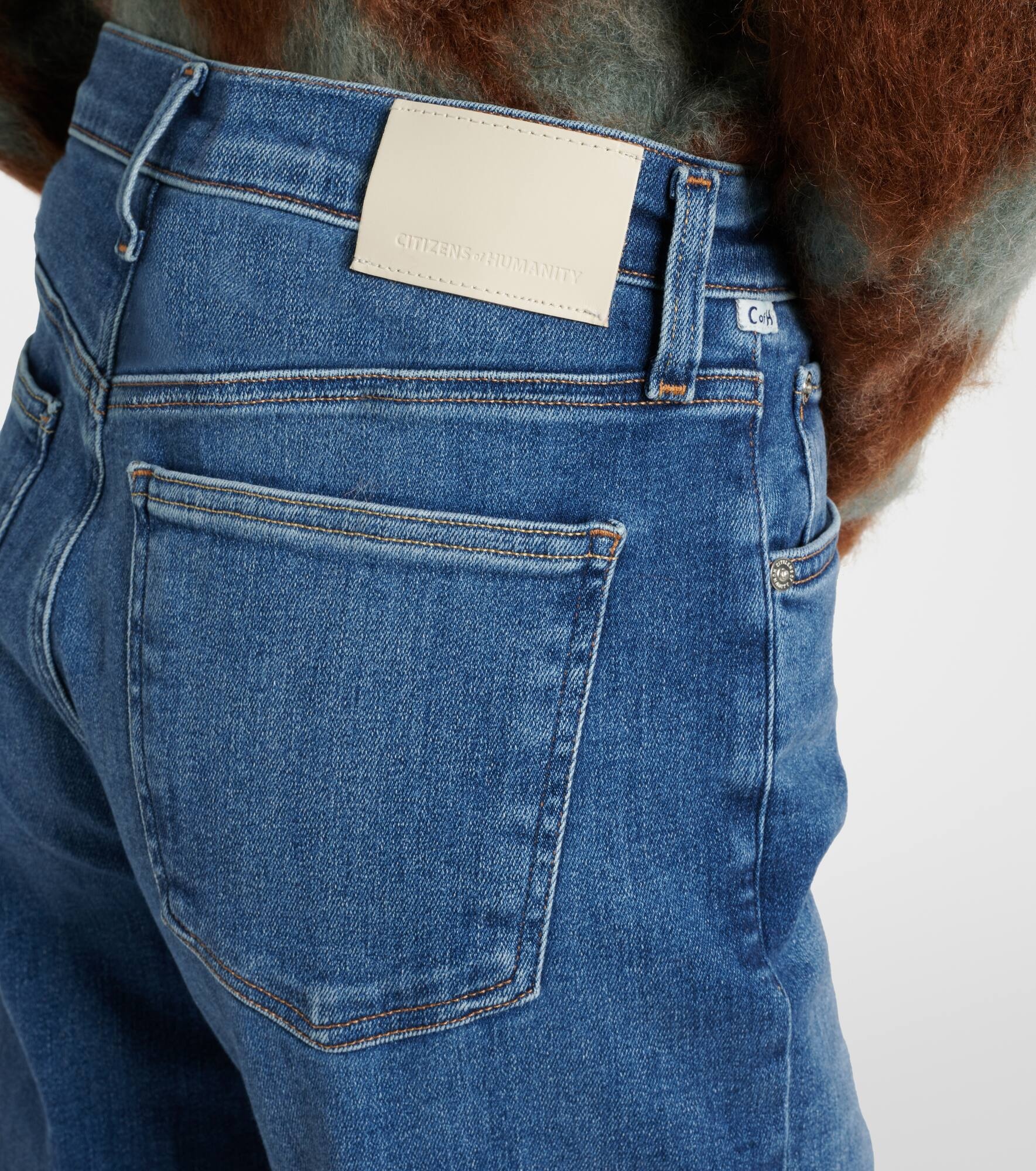 Palma high-rise straight jeans - 6