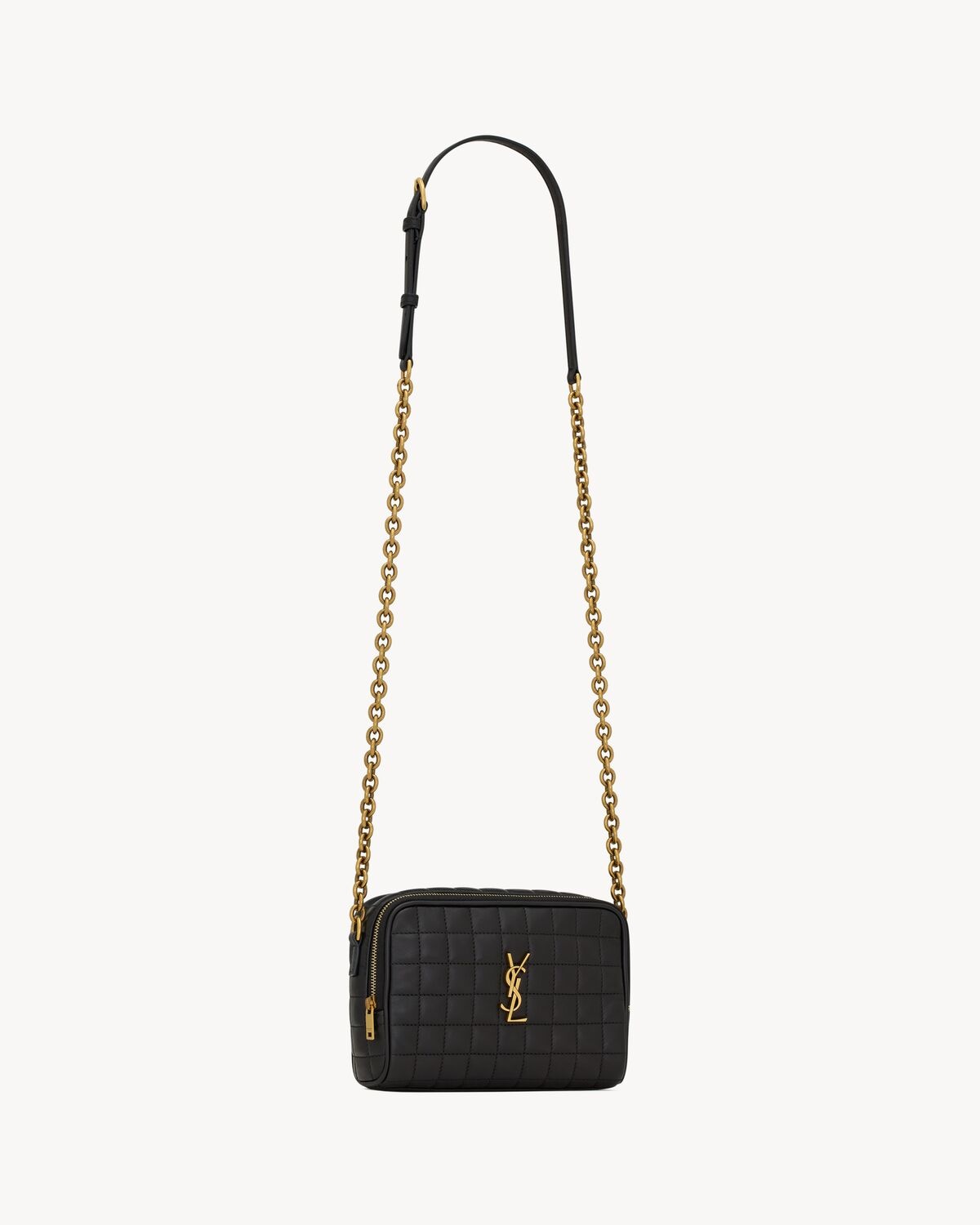 CASSANDRE MATELASSÉ CARRÉ MINI CAMERA BAG IN LAMBSKIN - 5