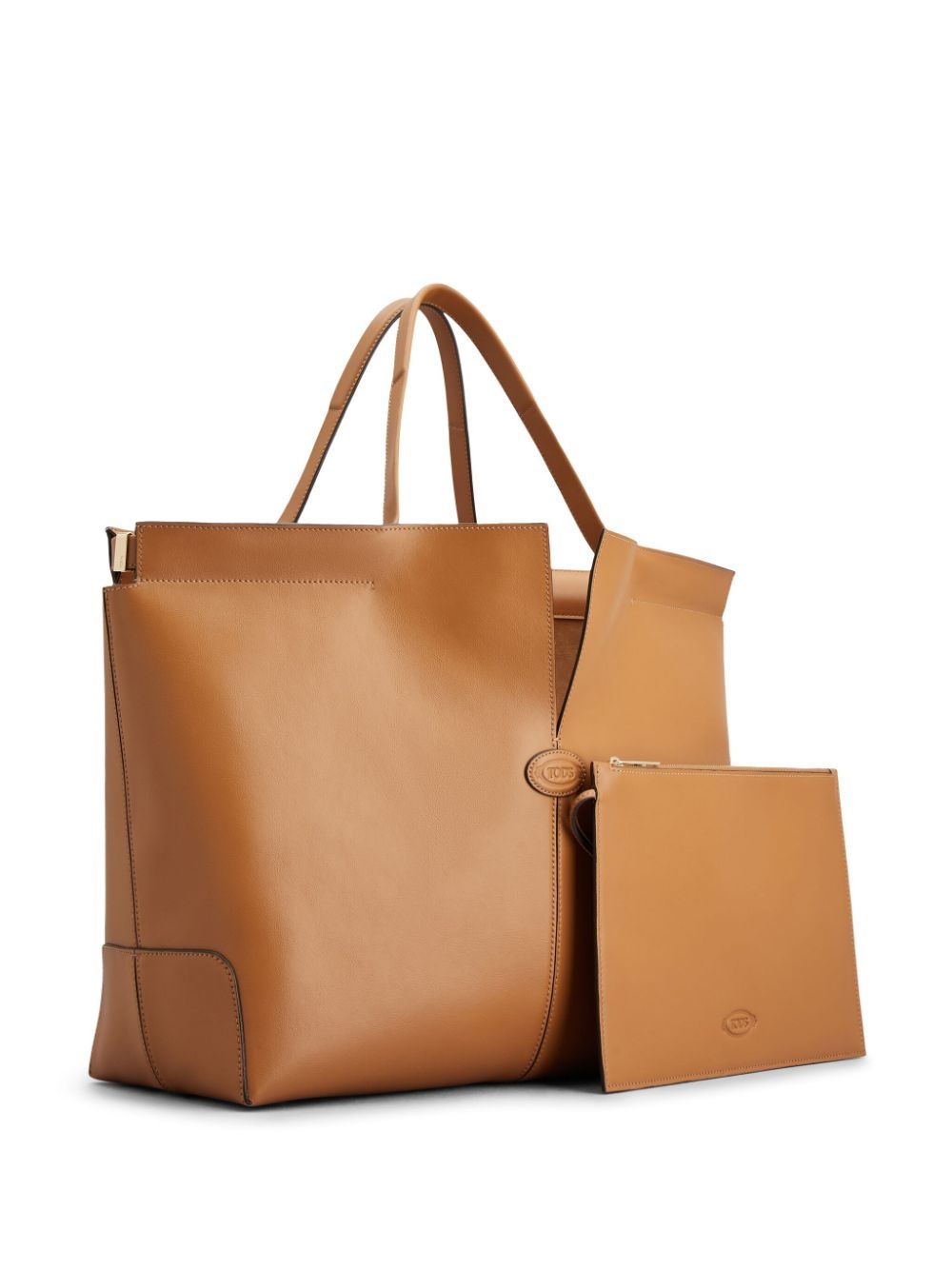leather tote bag - 2