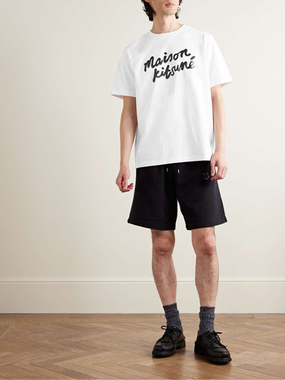 Maison Kitsuné Logo-Print Cotton-Jersey T-Shirt outlook