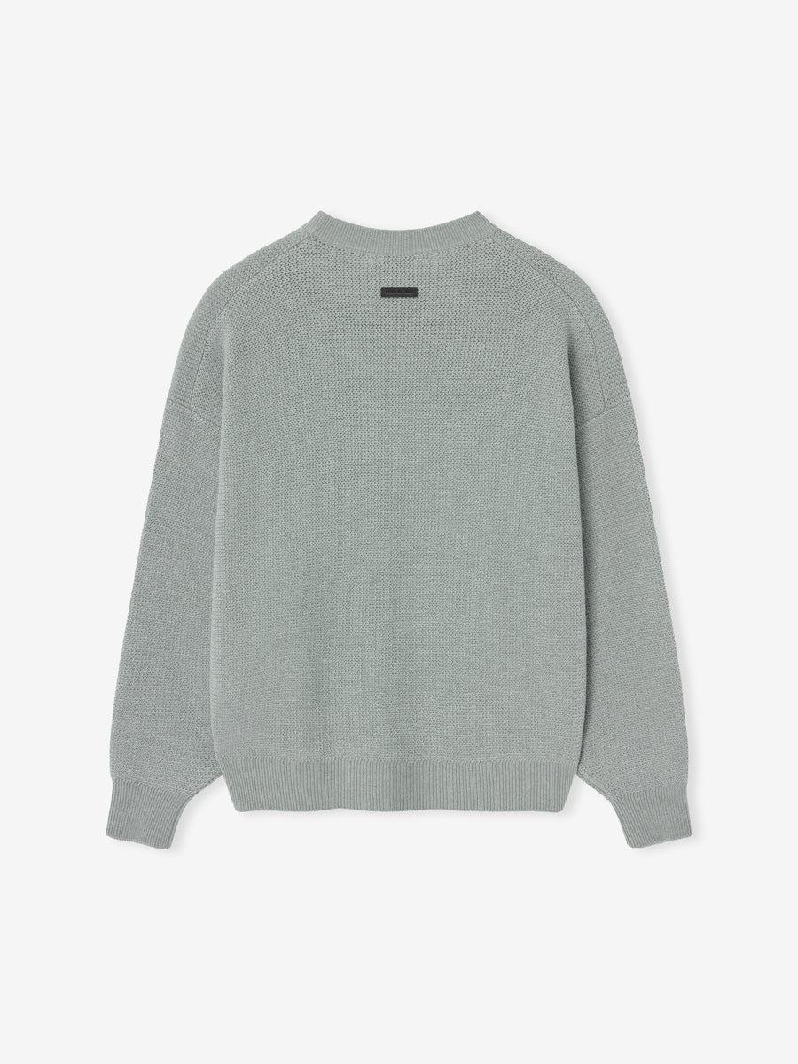 Wool Rib Crewneck Sweater - 2