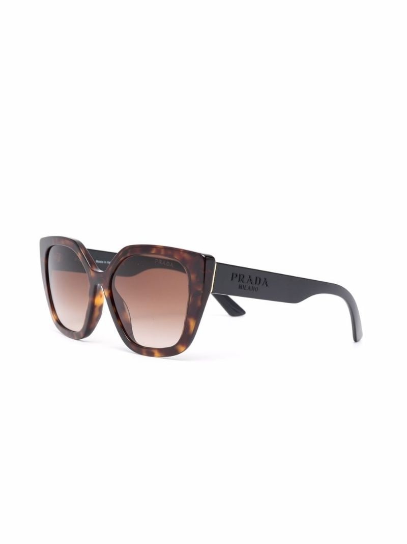 tortoiseshell-frame sunglasses - 2