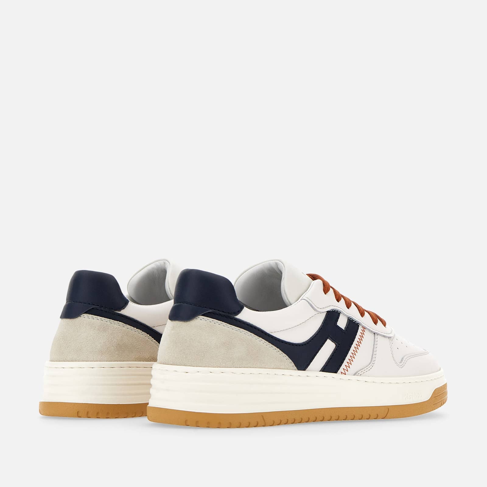 Sneakers Hogan H630 White Blue Orange - 3