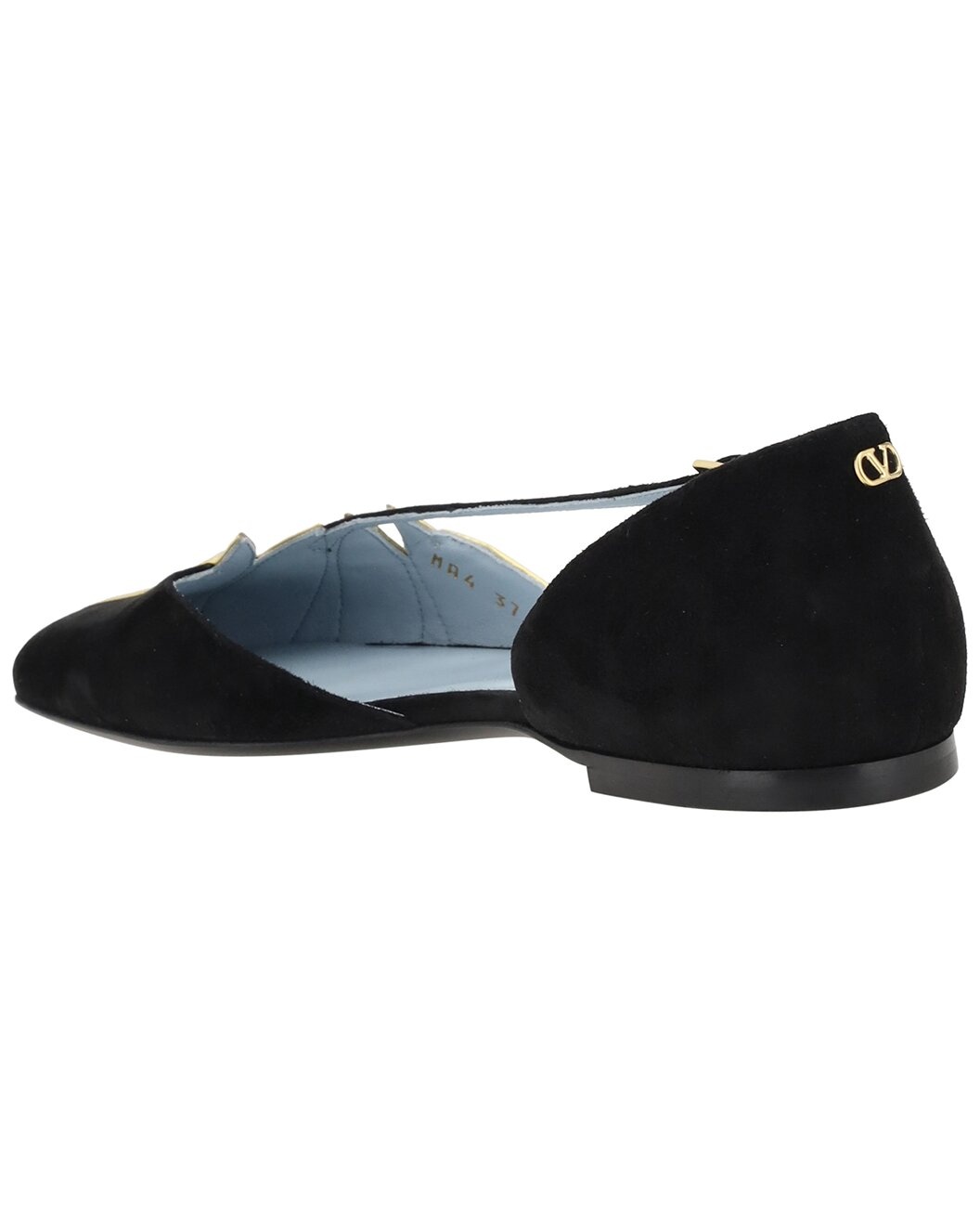 Valentino Foglie Leather Ballerina Flat - 2