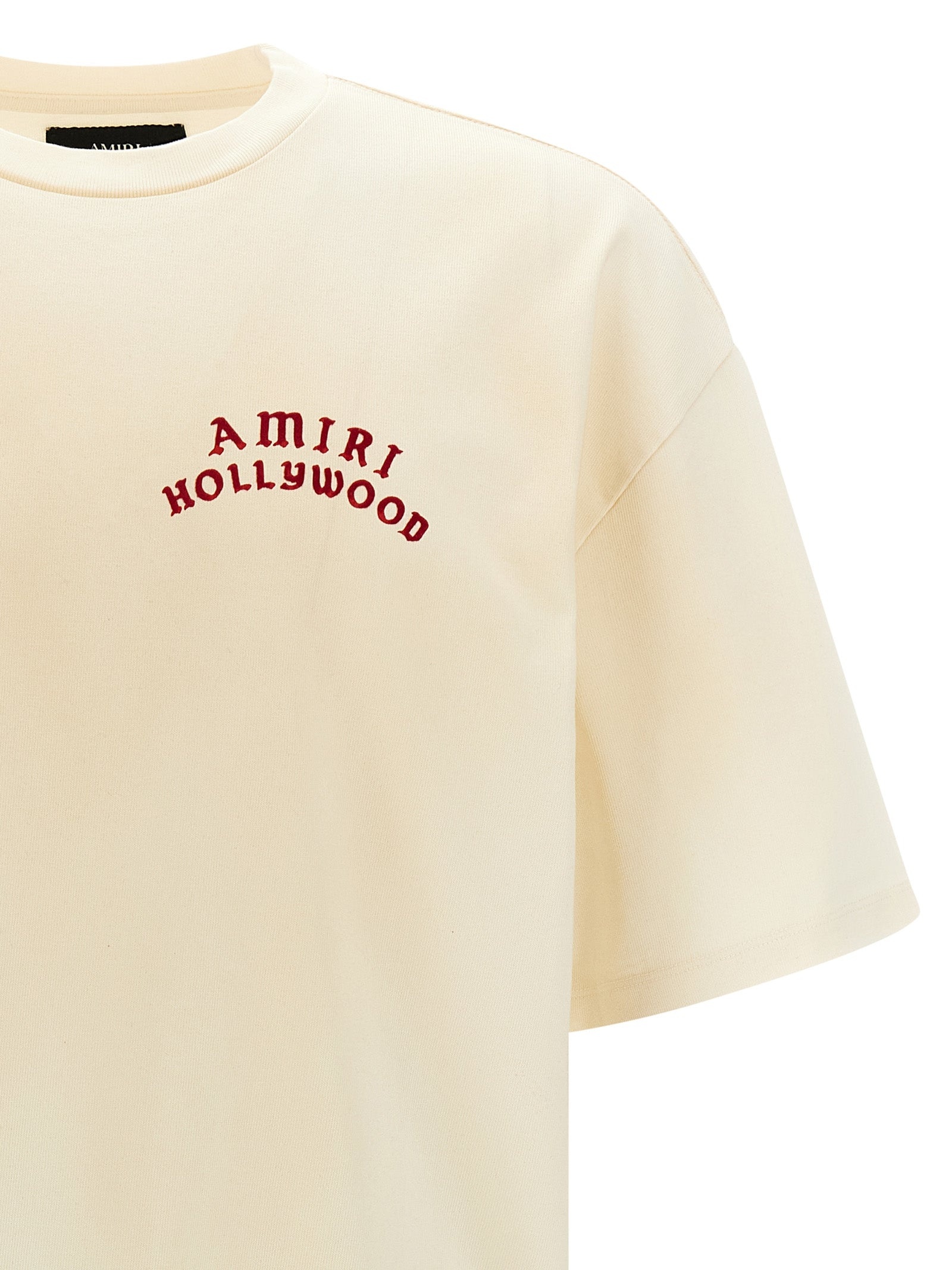 Amiri Hollywood T-Shirt Beige - 3
