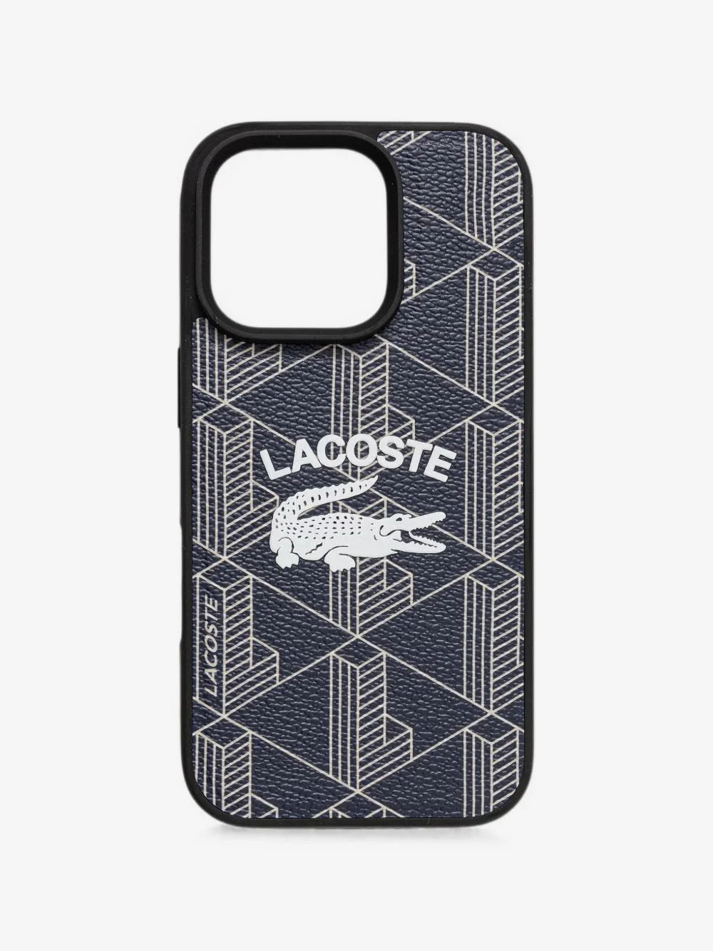 logo-print geometric-pattern iPhone 16 case - 1