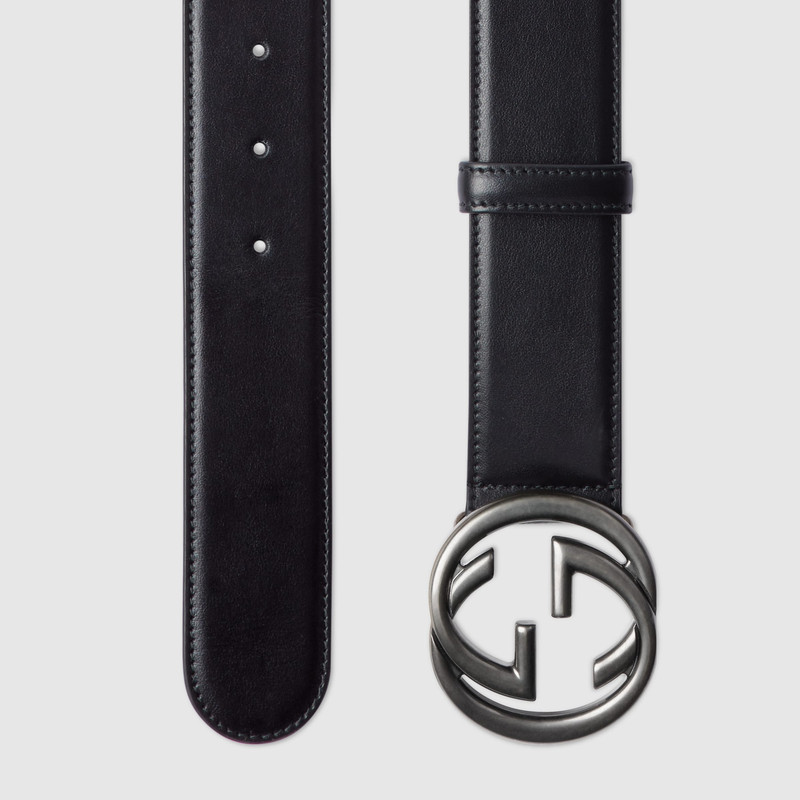 GUCCI Belt with Interlocking G buckle outlook