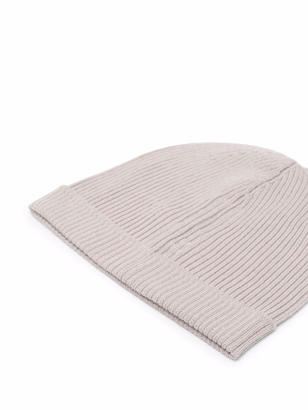 ribbed-knit wool beanie - 2