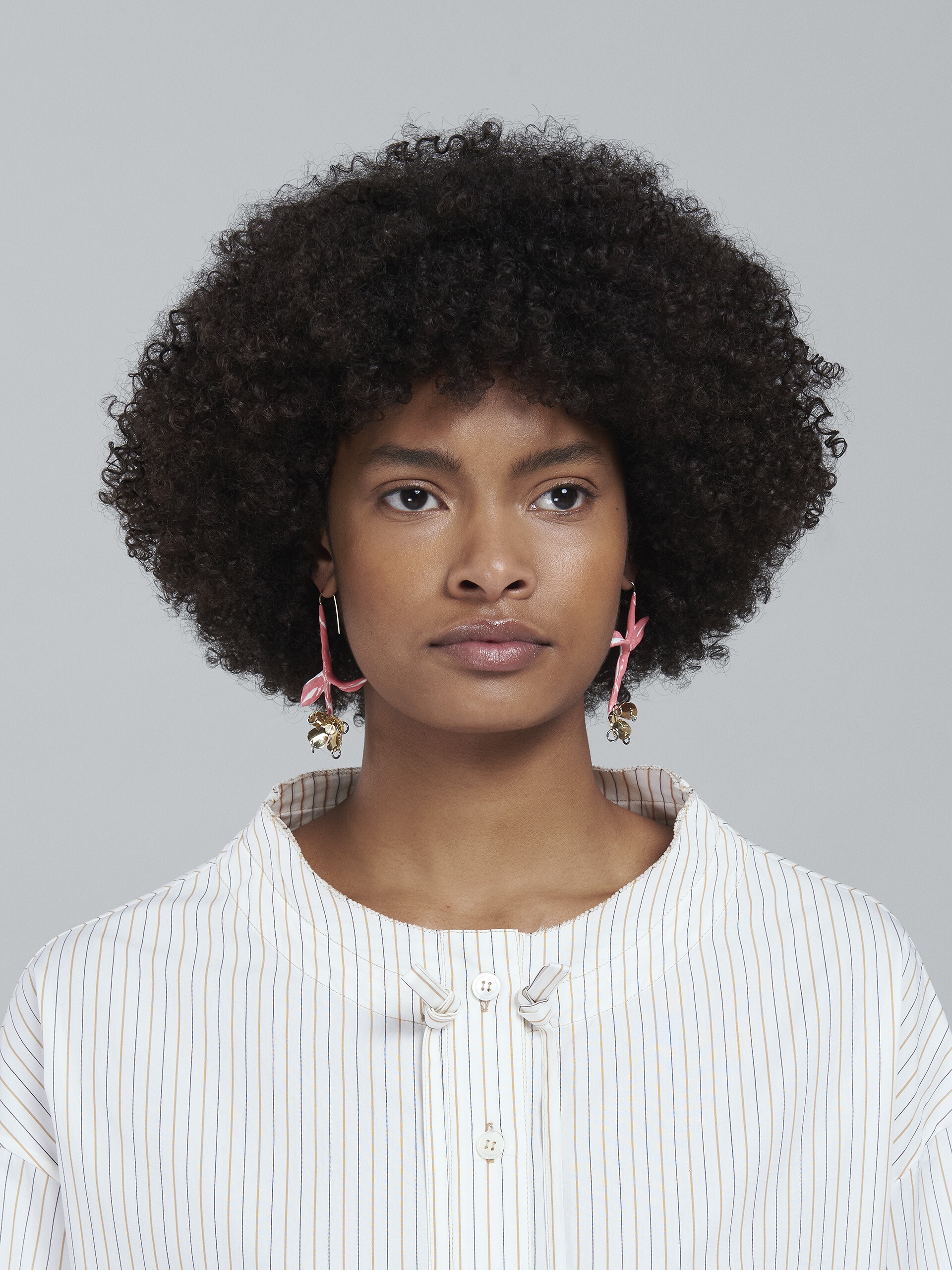 FLOWER PINK EARRINGS - 2