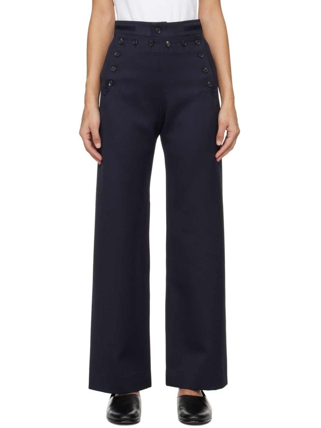 Navy Sailor Trousers - 1