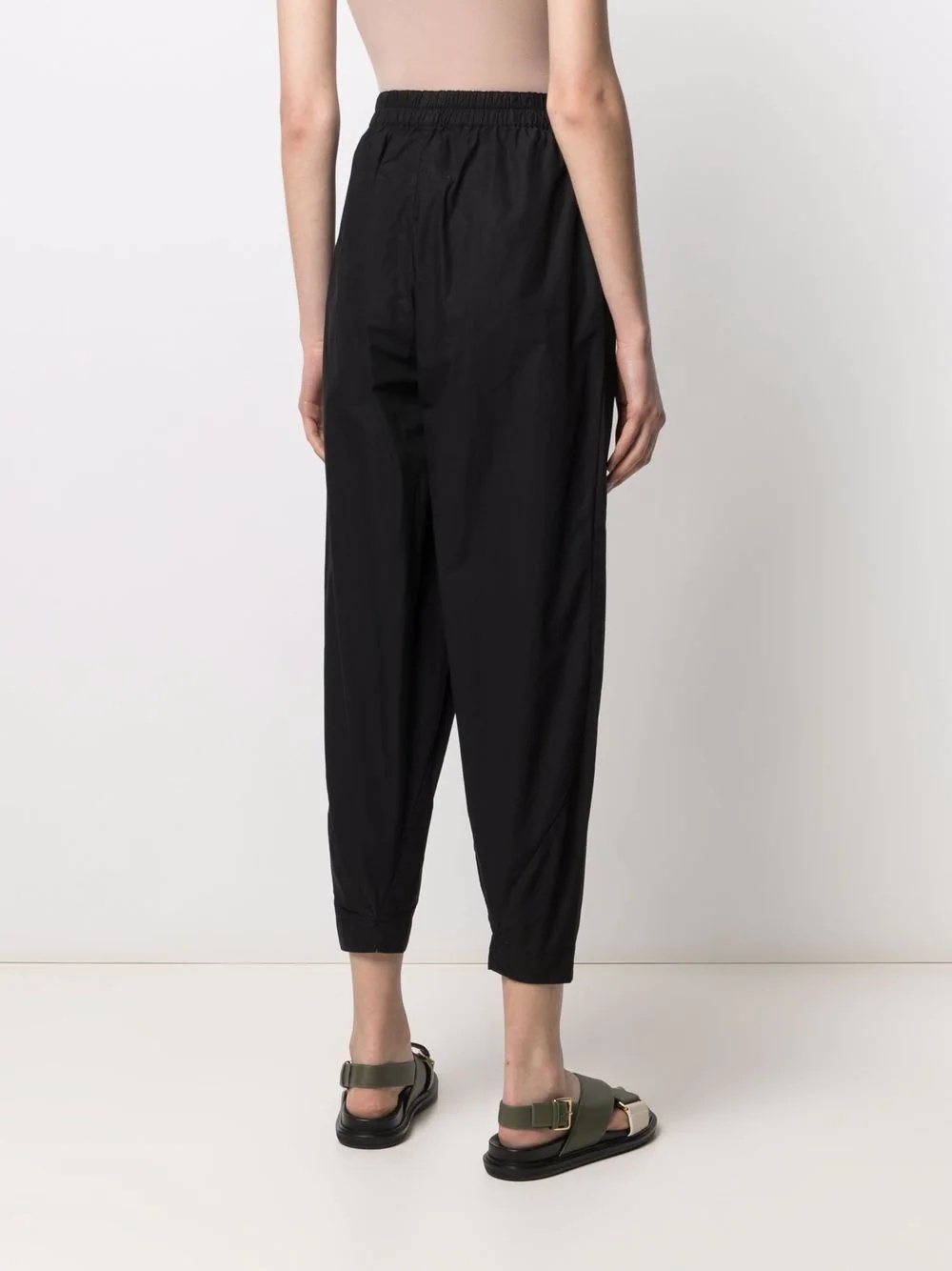 high-rise tapered trousers - 4