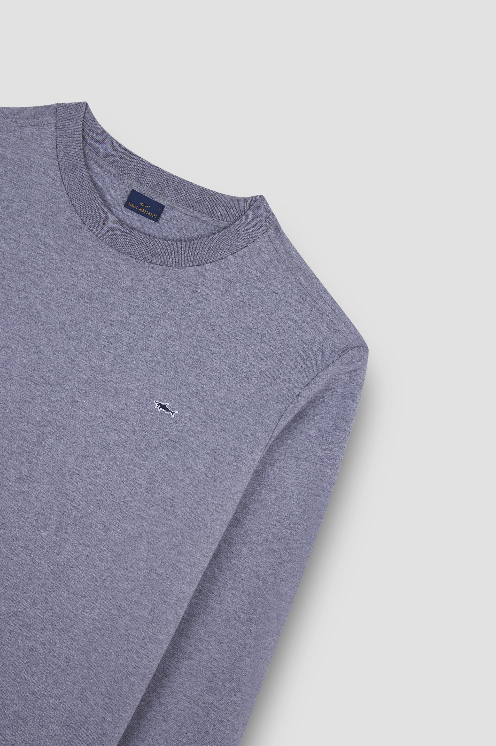 STRETCH FLEECE COTTON SWEATSHIRT - 5