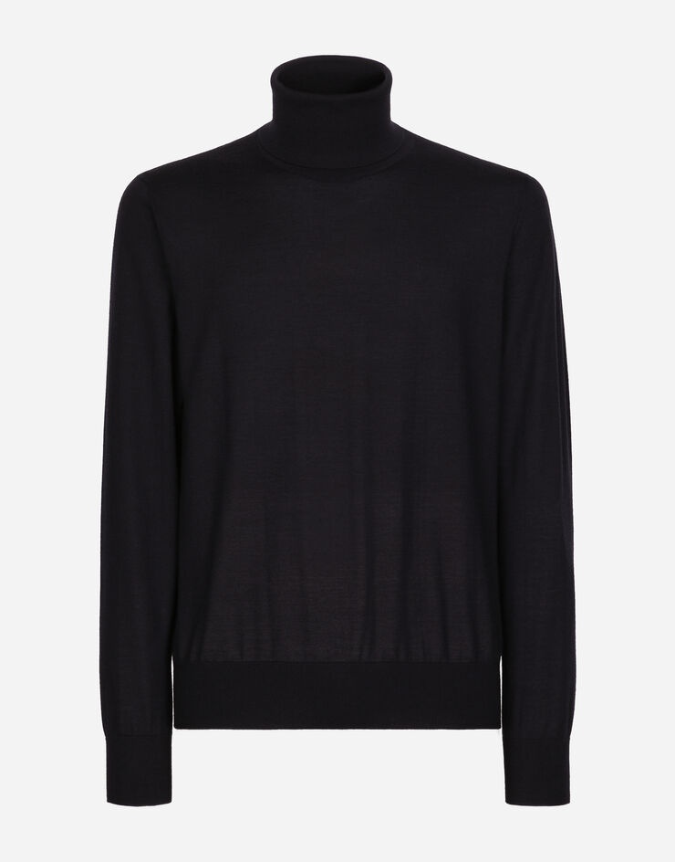Extra-fine cashmere turtleneck sweater - 1