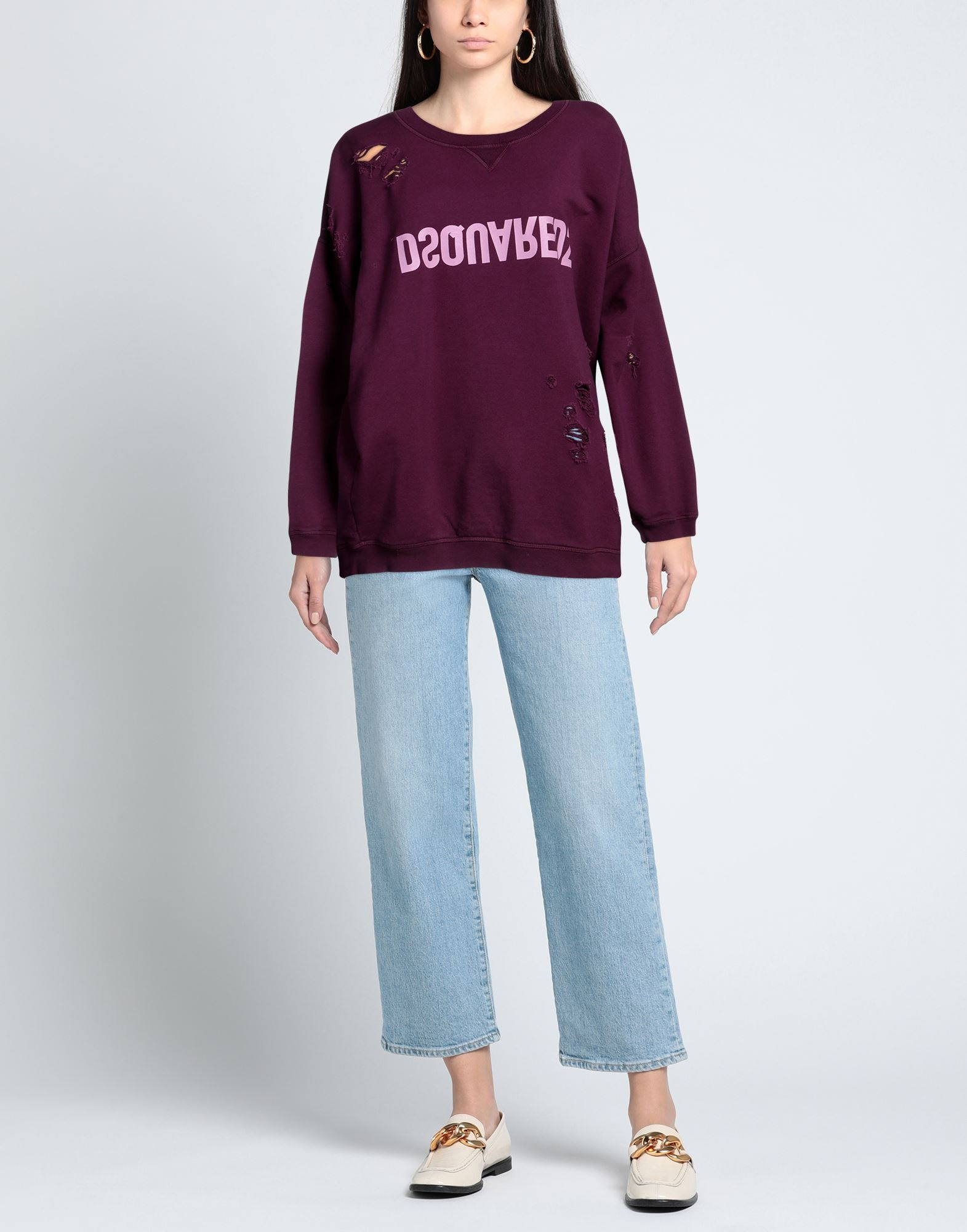 Navy Women's Sweatshirt - 2