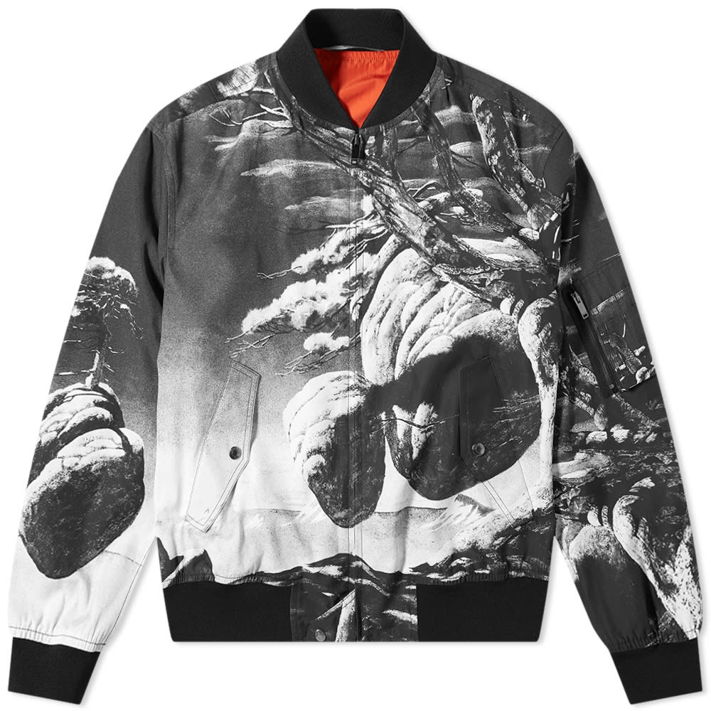 Valentino x Roger Dean Tonal Floating Island Bomber Jacket - 1