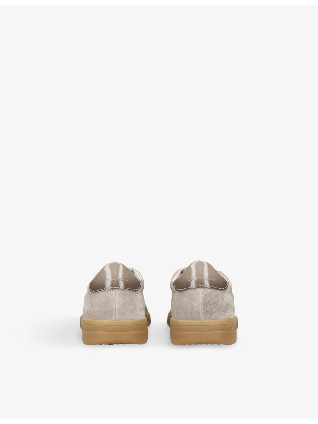 Oly Pulse Logo-Embossed Suede Low-Top Trainers - 4