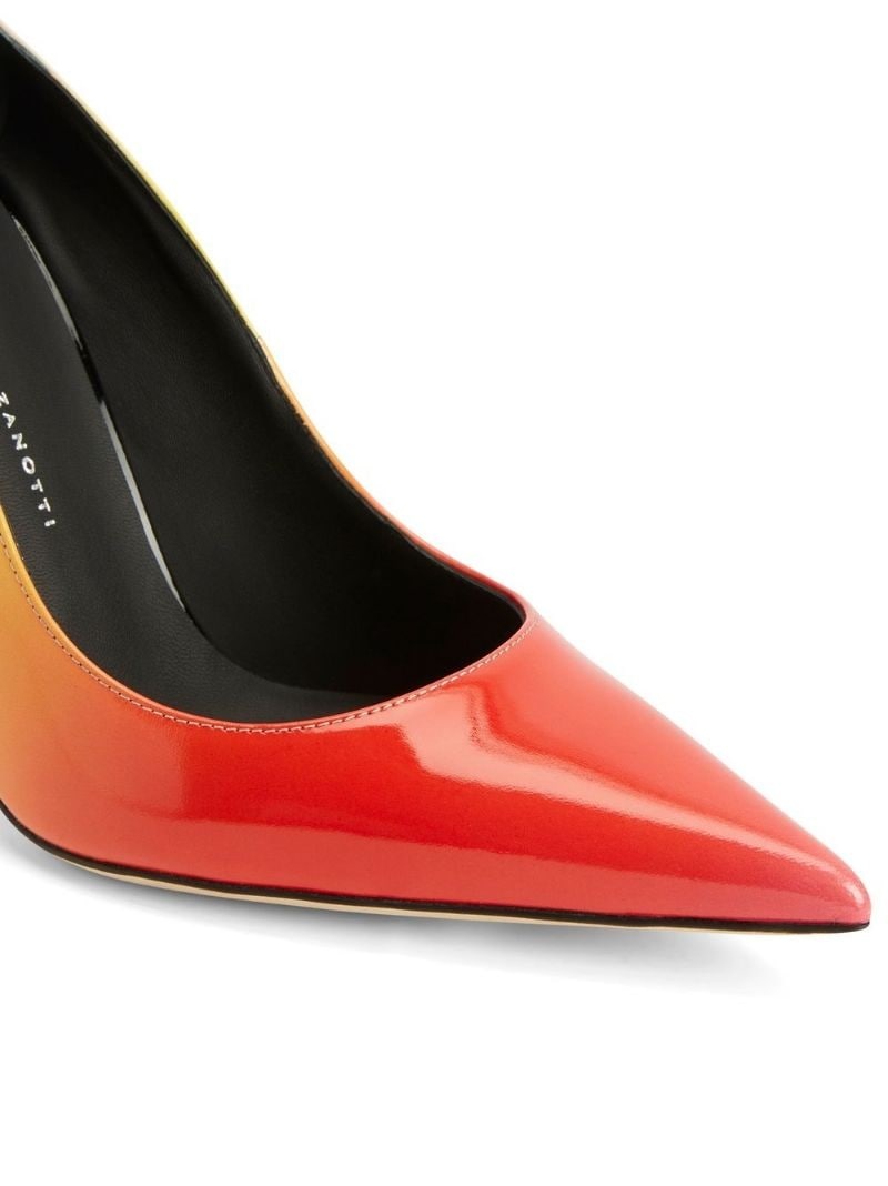 Cohralise patent-leather ombré pumps - 4