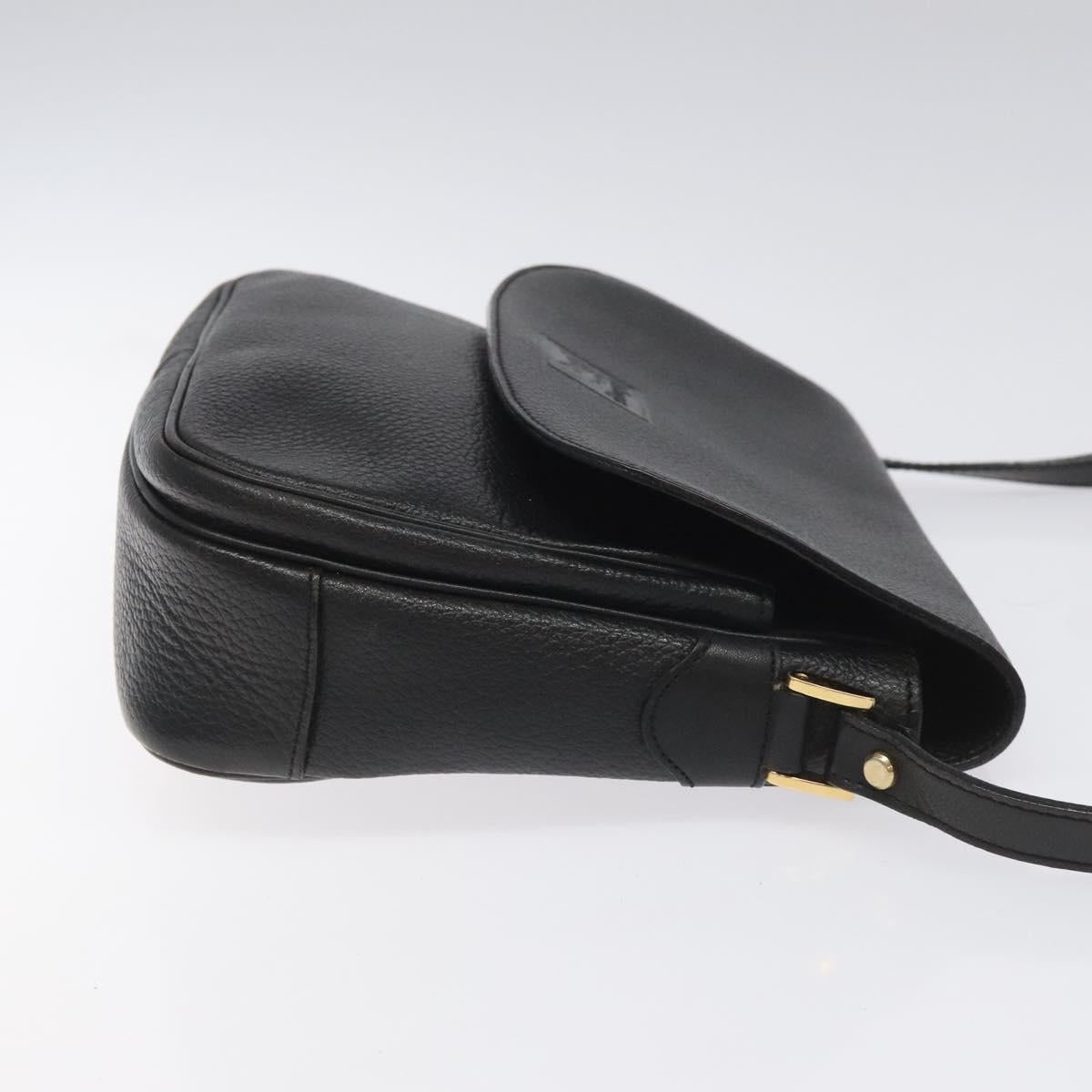Burberry Shoulder Bag Leather Black - 4