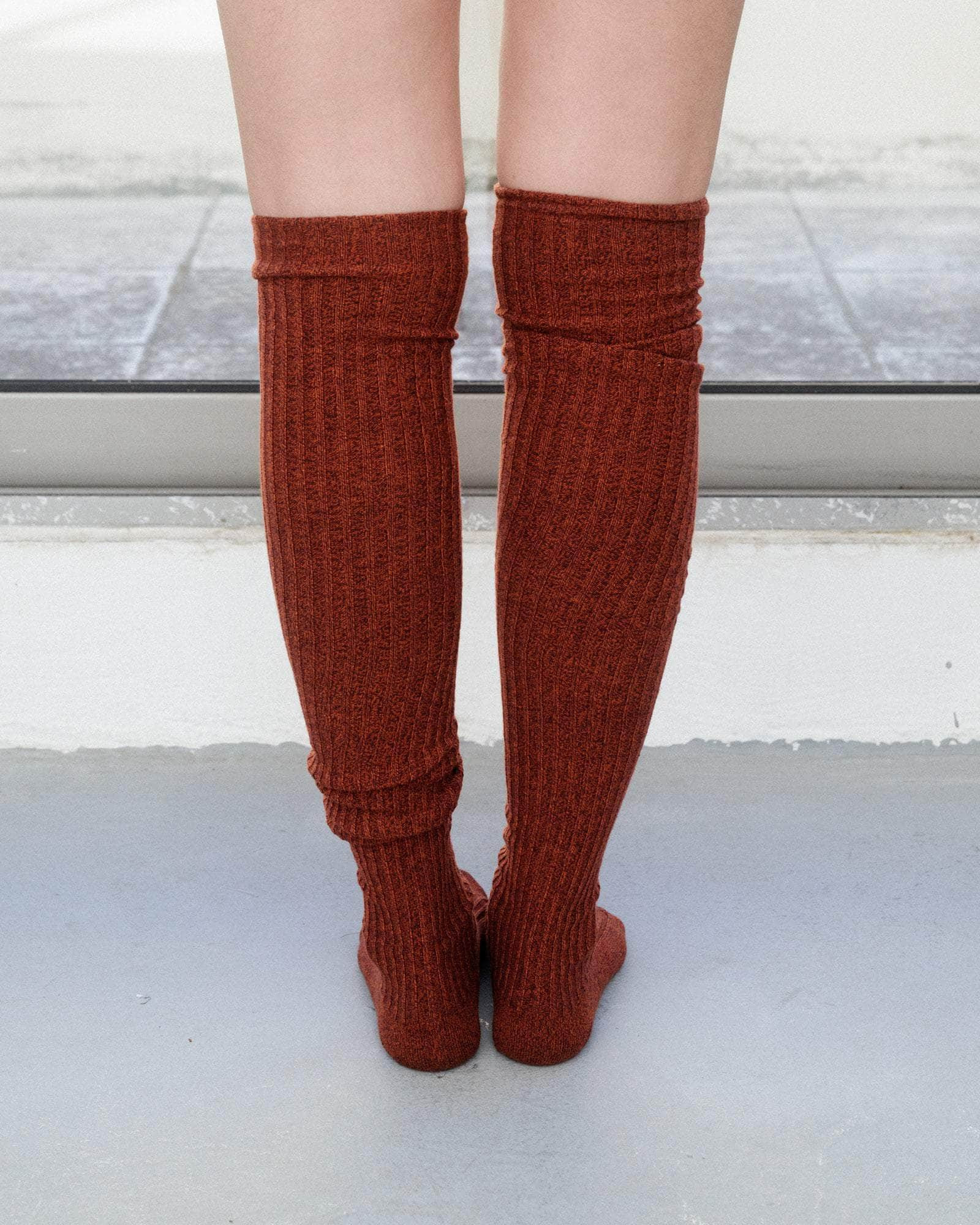 Overknee Socks - Organic Cotton Rib - 2