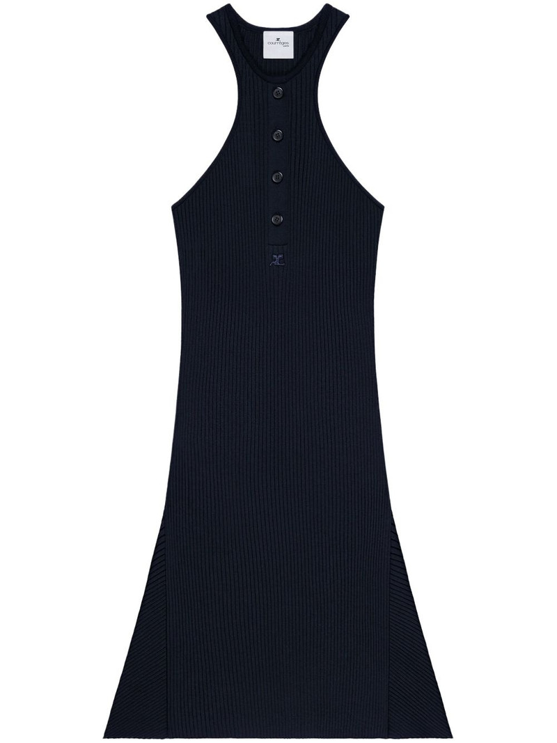 cotton rib knit dress 1