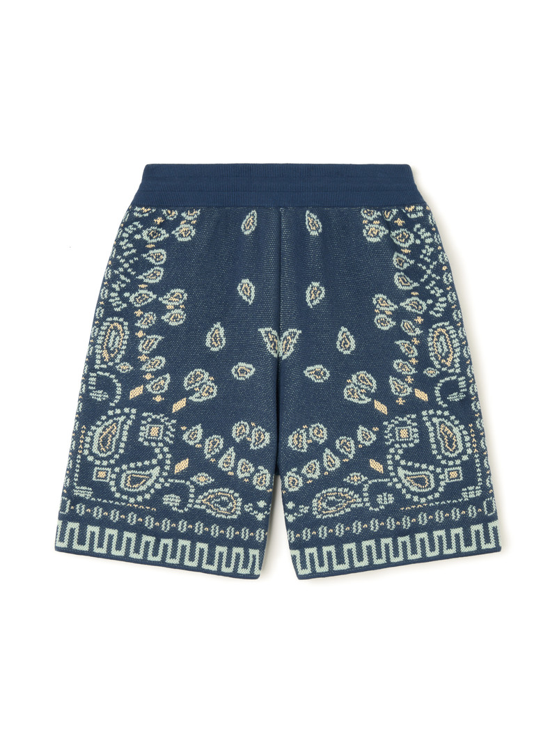 Cotton Piquet Bandana Bermuda 3