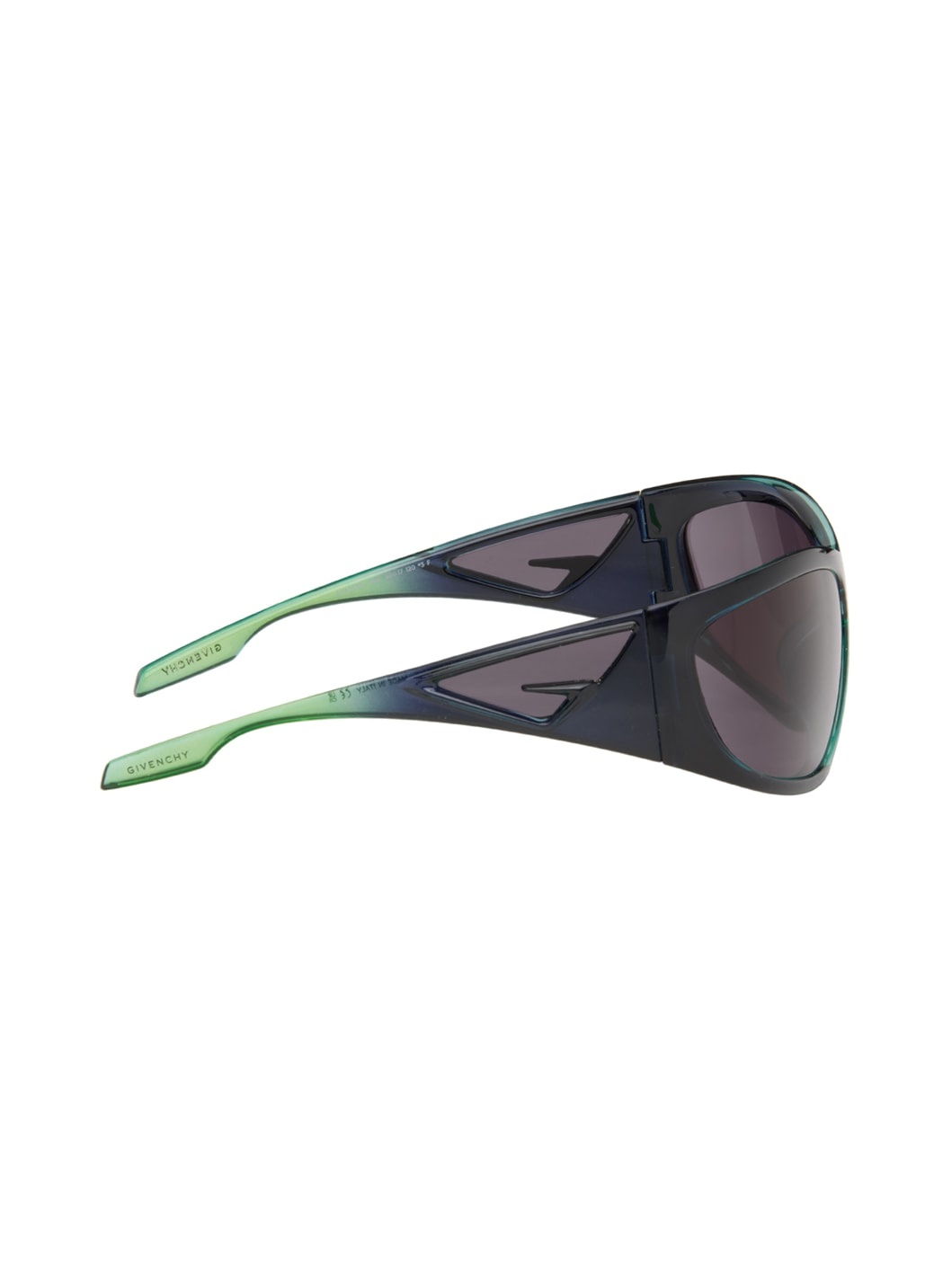 Green & Blue Giv Cut Sunglasses - 2