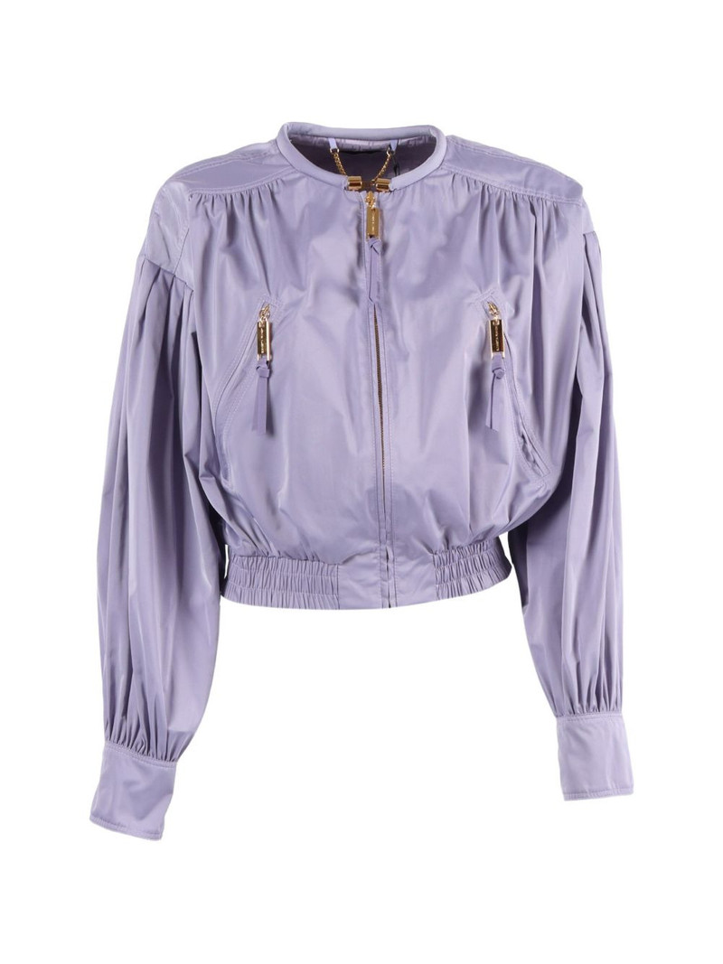 zipped cropped jacket 1