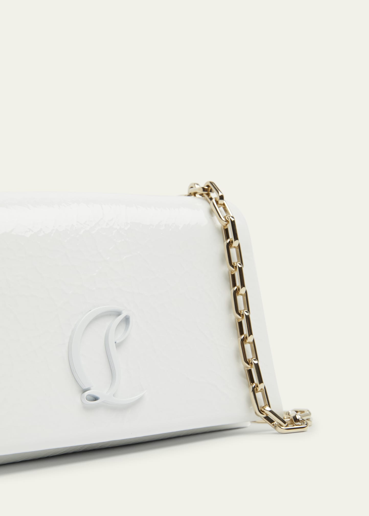 Loubi54 Small Clutch Bag in Naplak Leather - 4