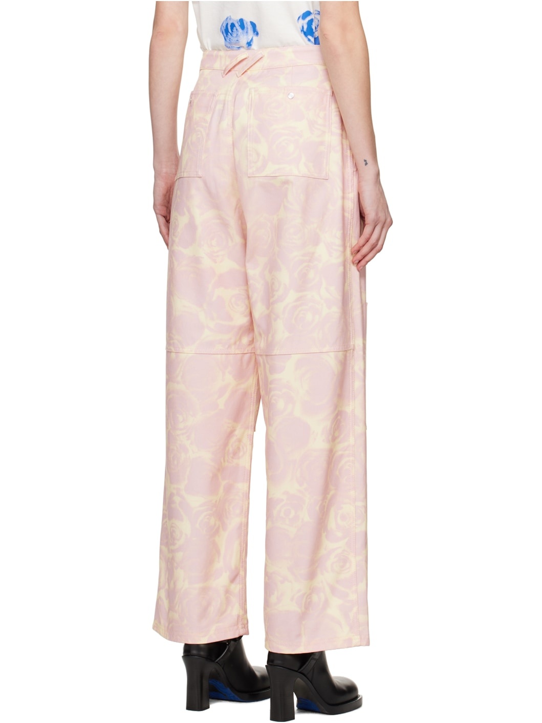 Pink Rose Jeans - 3