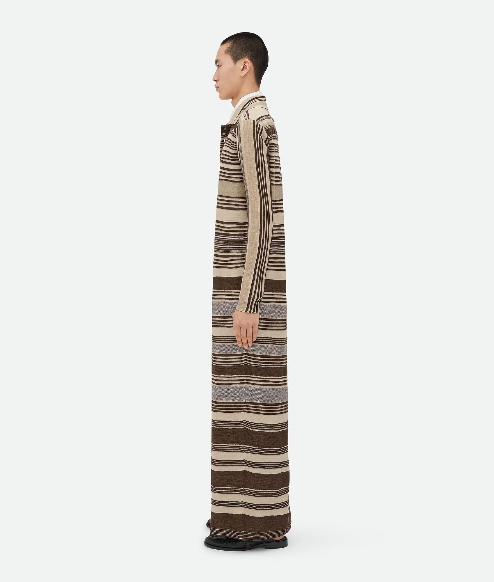Striped Linen Polo Dress - 2