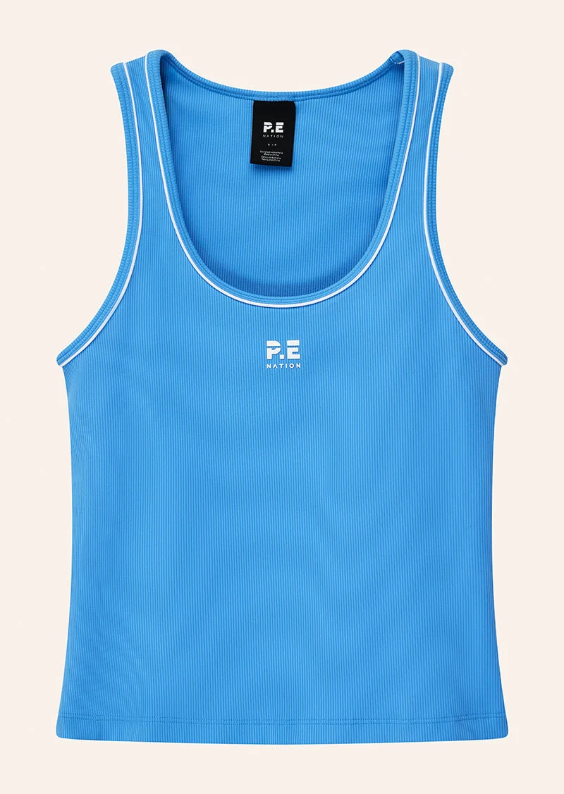 NEXUS RIB TANK IN MARINA & WHITE - 1