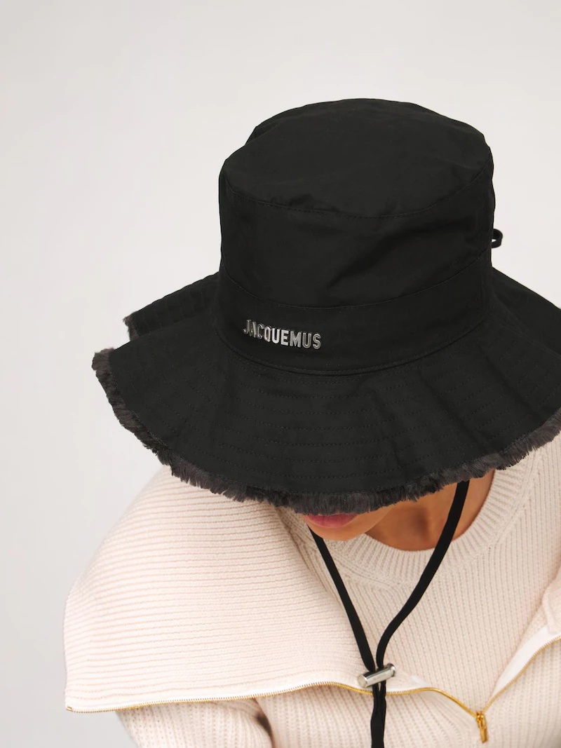 LE BOB ARTICHAUT COTTON LOGO HAT - 2