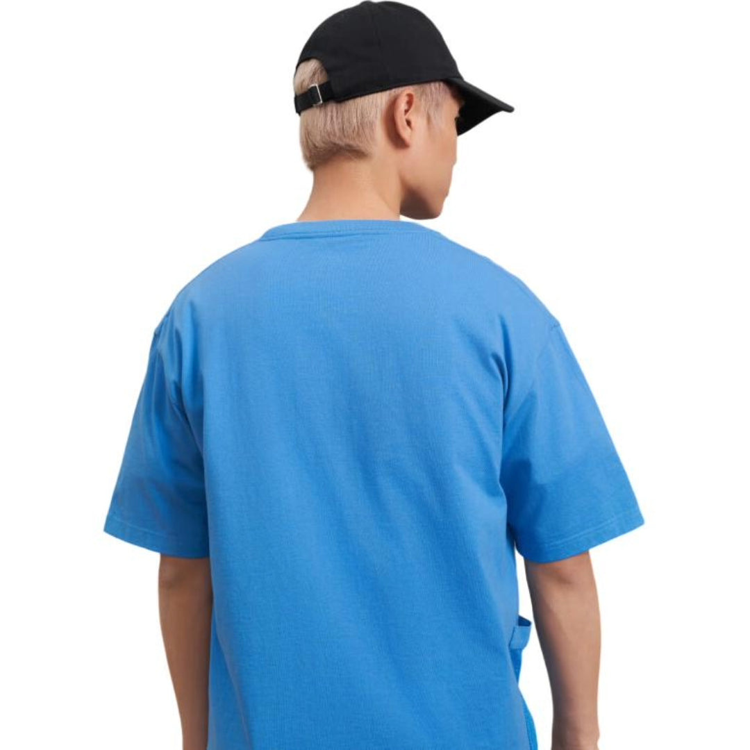 Converse Summer Drink Pocket T-Shirt 'Blue' 10027225-A03 - 3