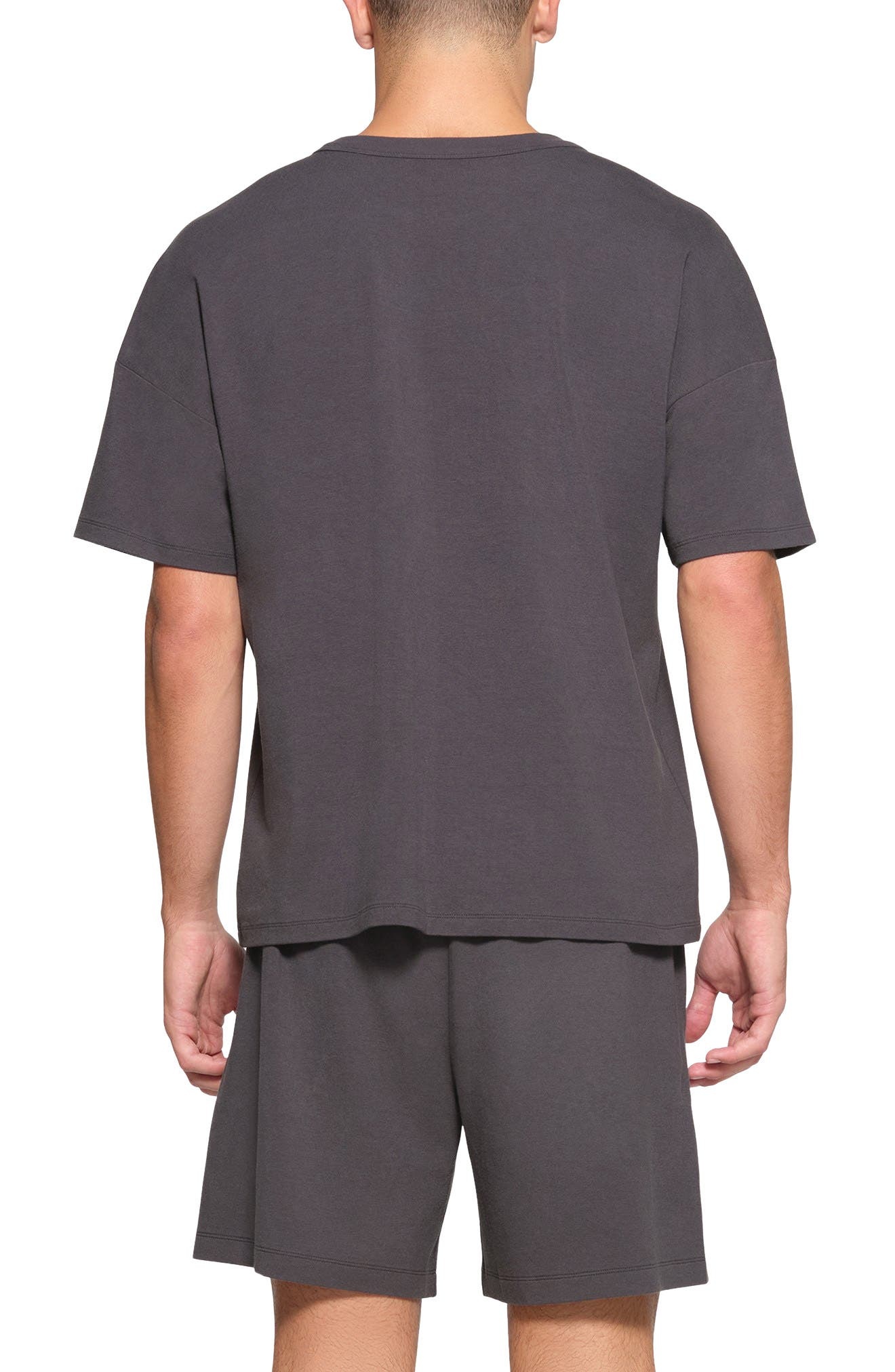SKIMS Oversize Stretch Crewneck T-Shirt in Ash at Nordstrom - 2