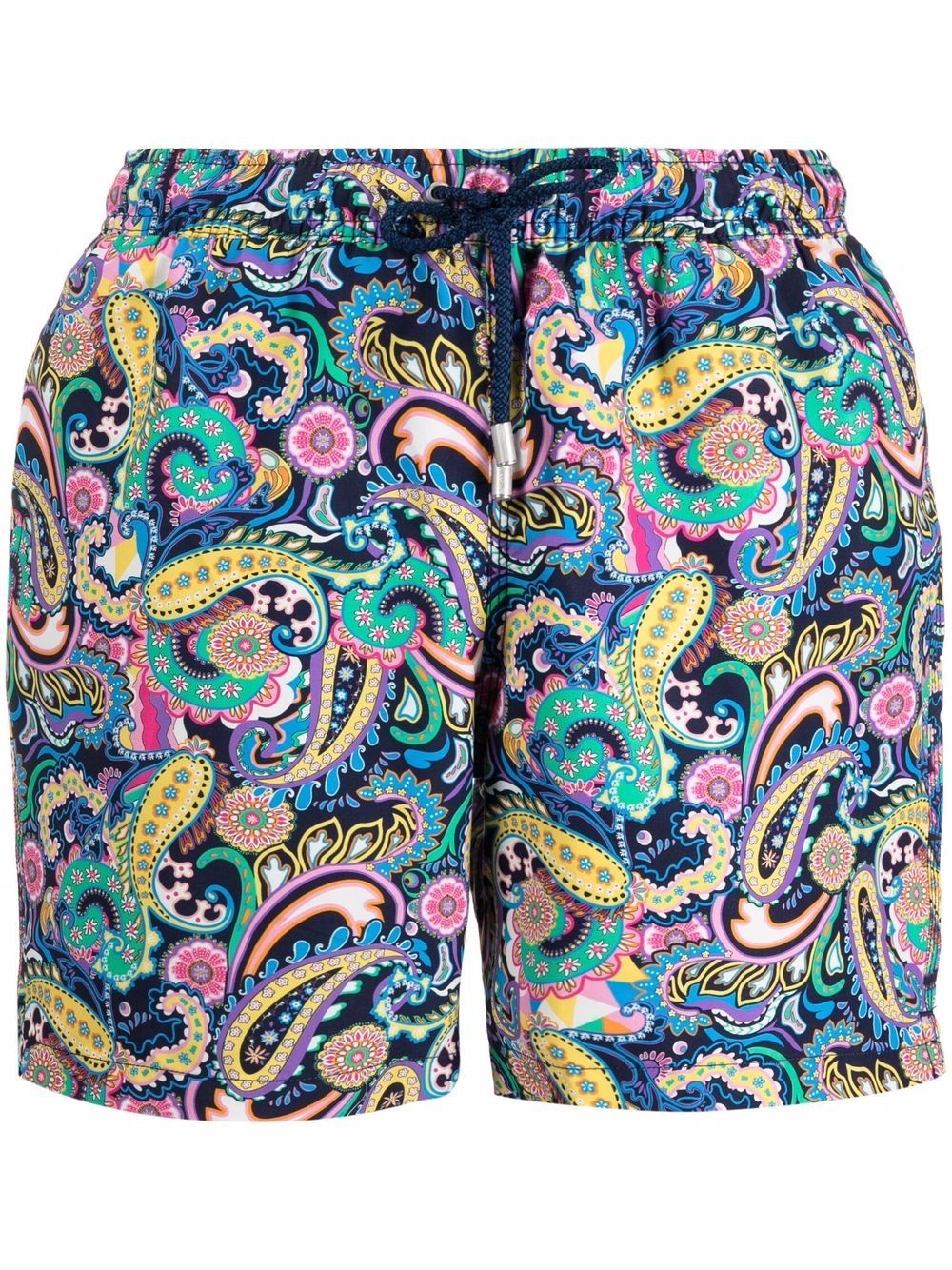 paisley-print swim shorts - 1