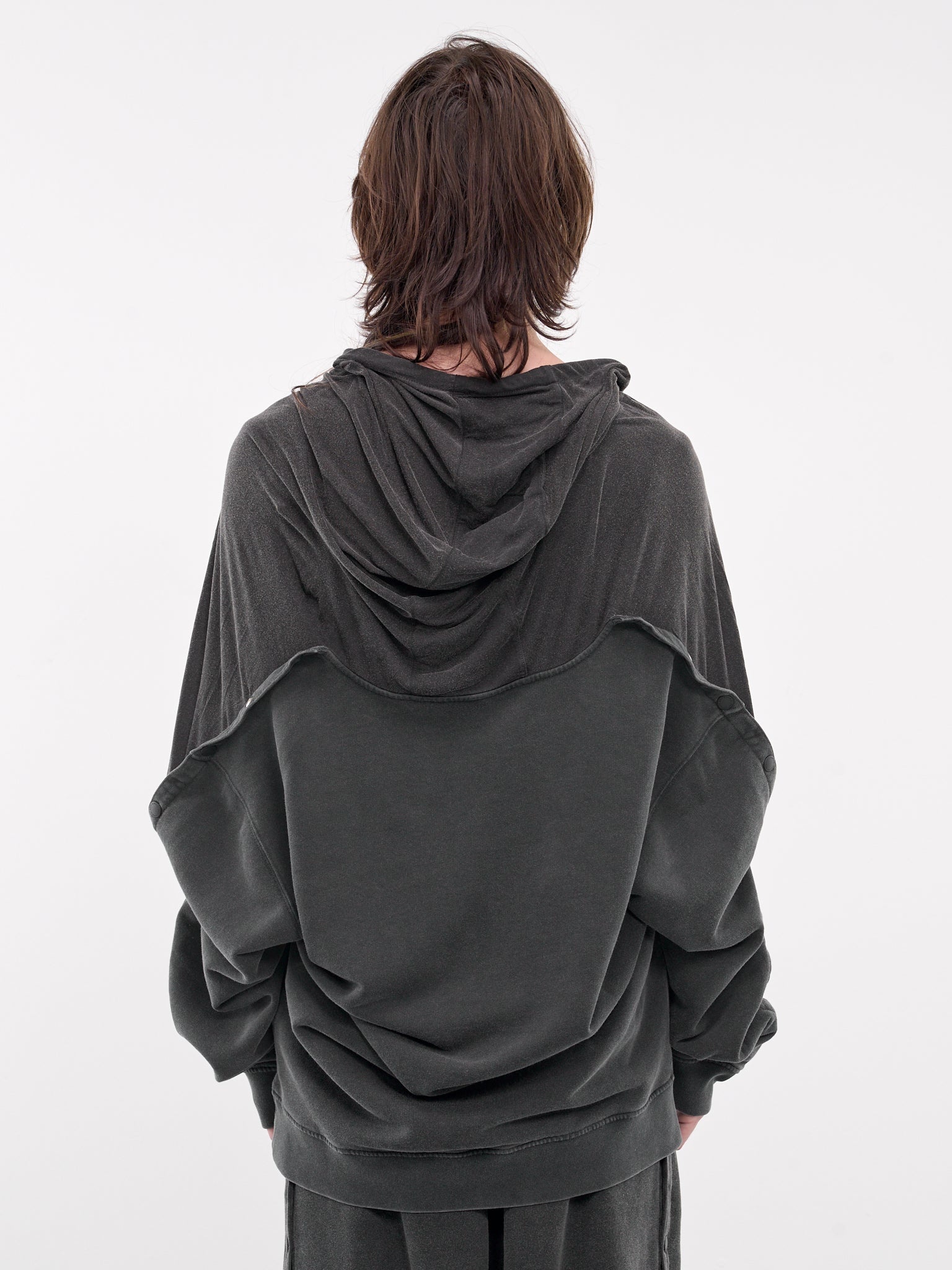 Snap Insert Hoodie - 3