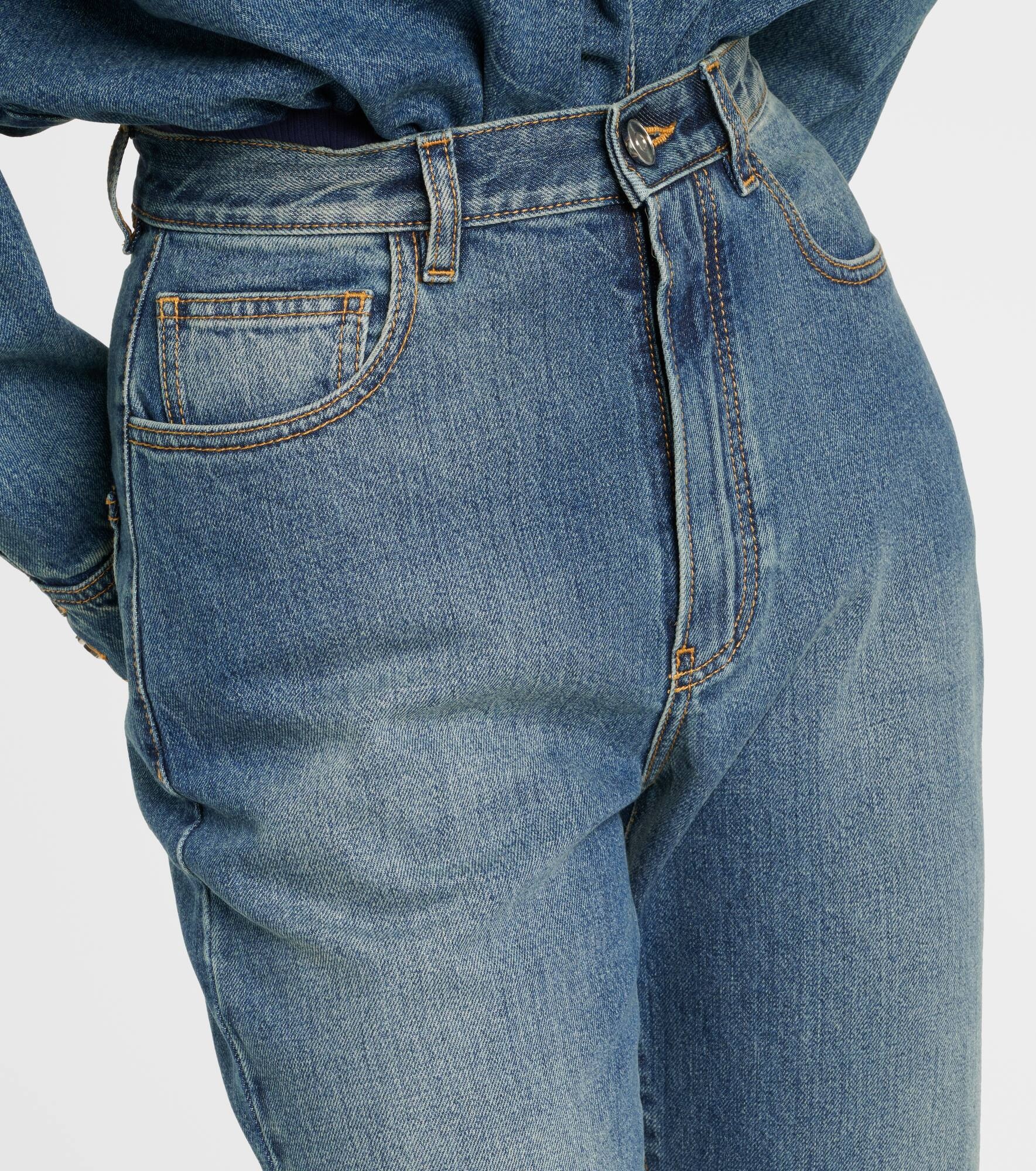 High-rise slim jeans - 4