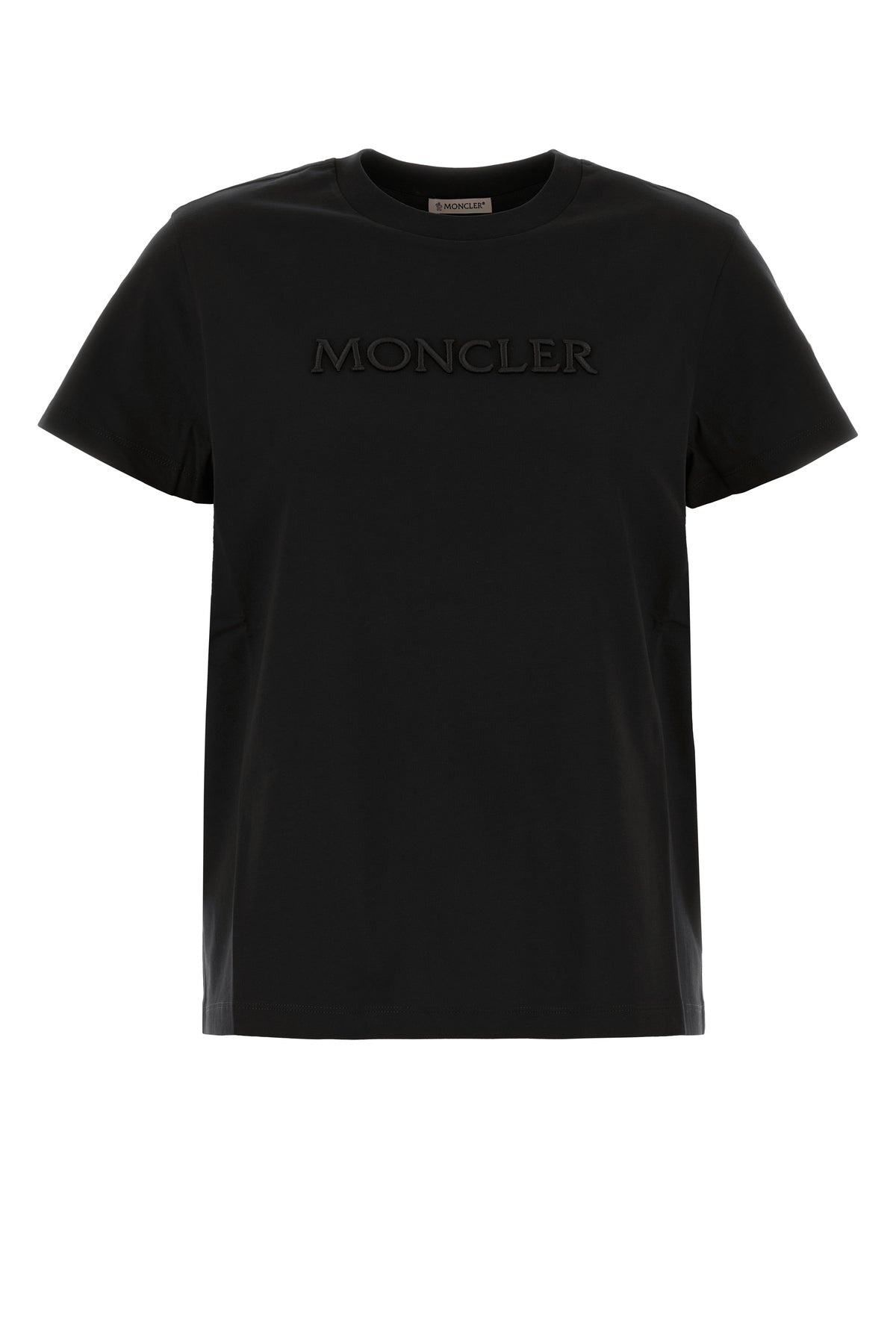 Black cotton t-shirt - 1