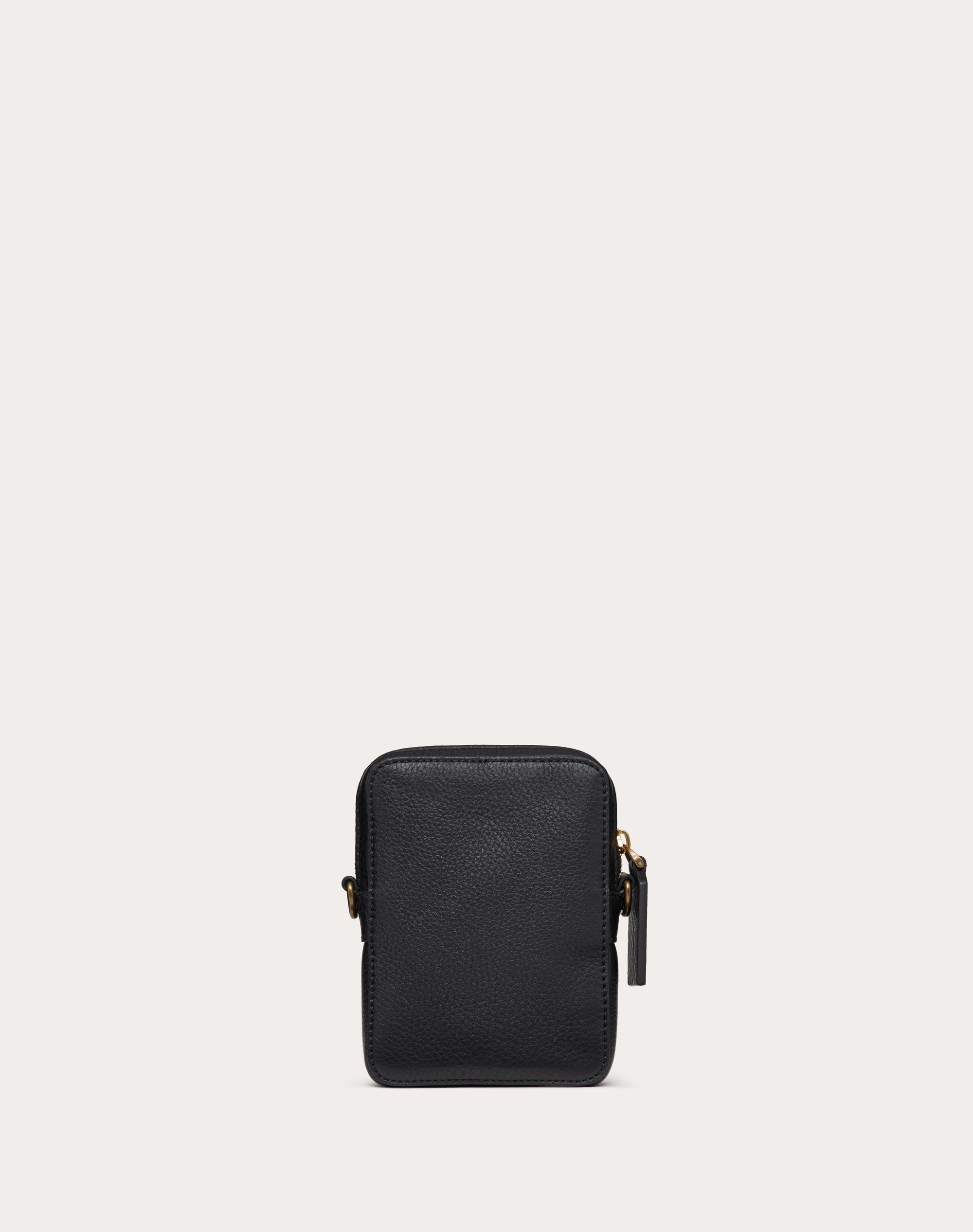 SMALL VALENTINO GARAVANI IDENTITY LEATHER CROSSBODY BAG - 3