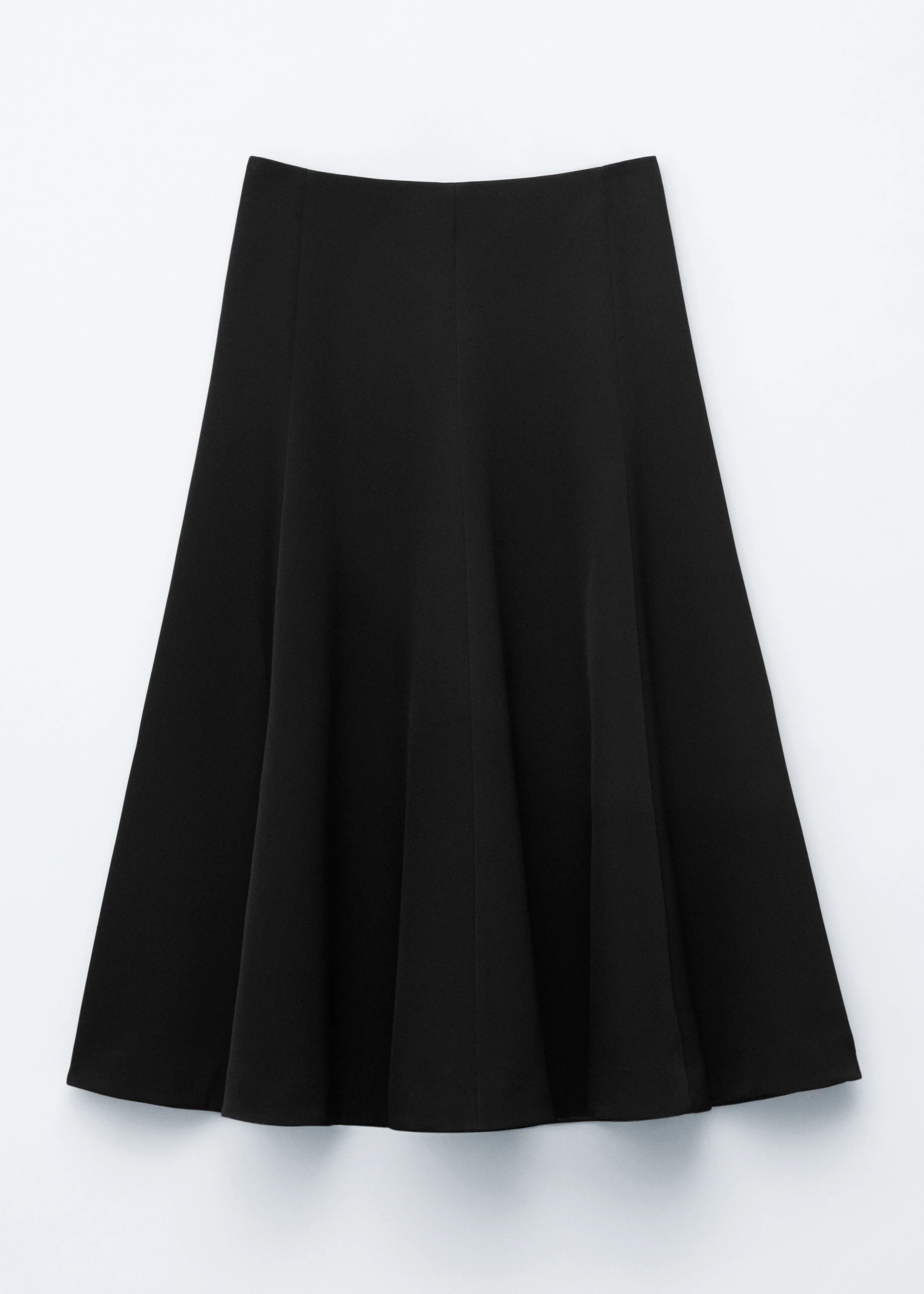 Voluminous Midi Skirt - 1