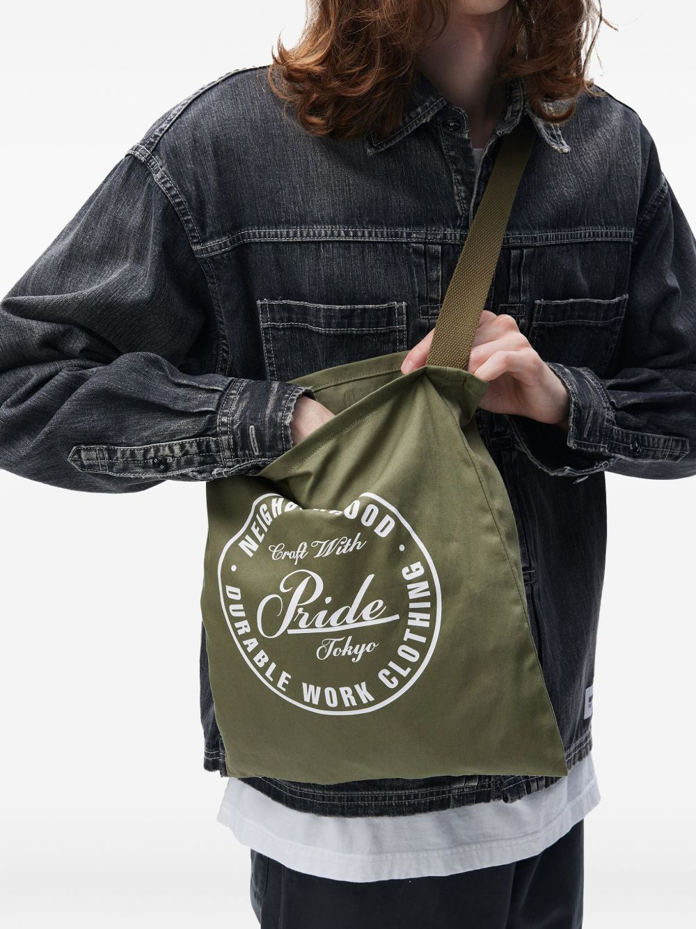 logo-print tote bag - 2