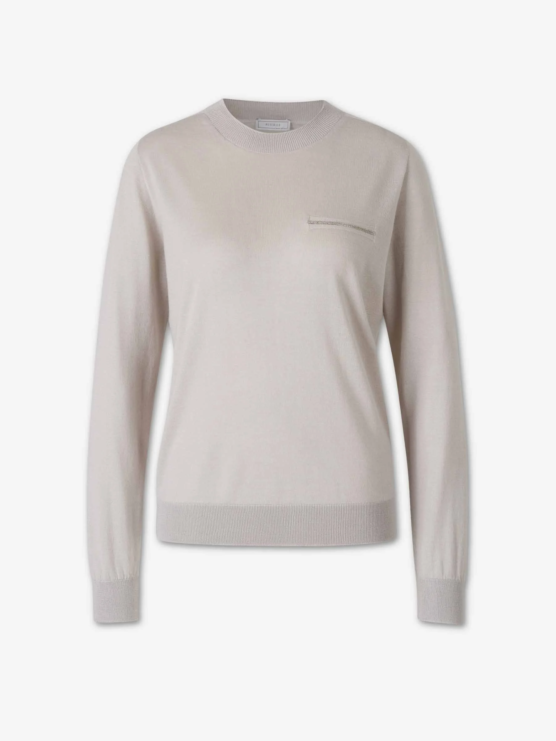FINE CASHMERE SILK SWEATER - 1