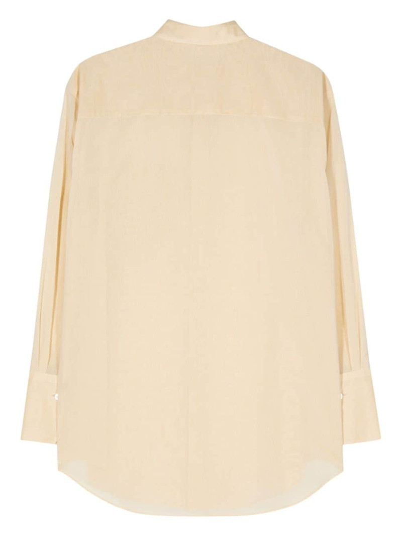 AURALEE chambray cotton shirt outlook