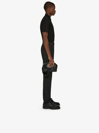 Givenchy ZIPPED POLO SHIRT IN COTTON outlook