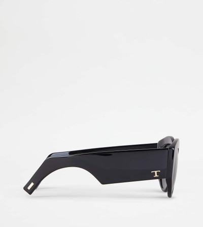 Tod's ROUNDED SUNGLASSES - BLACK outlook